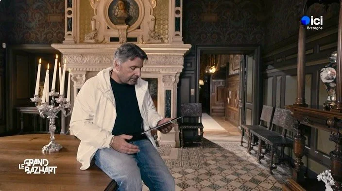 📺 🏰 Le Ch&acirc;teau de Combourg &agrave; l&rsquo;honneur dans Le Grand BaZH.art ! C&rsquo;est avec une grande fiert&eacute; que nous partageons que le Ch&acirc;teau de Combourg a &eacute;t&eacute; au c&oelig;ur de l&rsquo;&eacute;pisode du Grand B