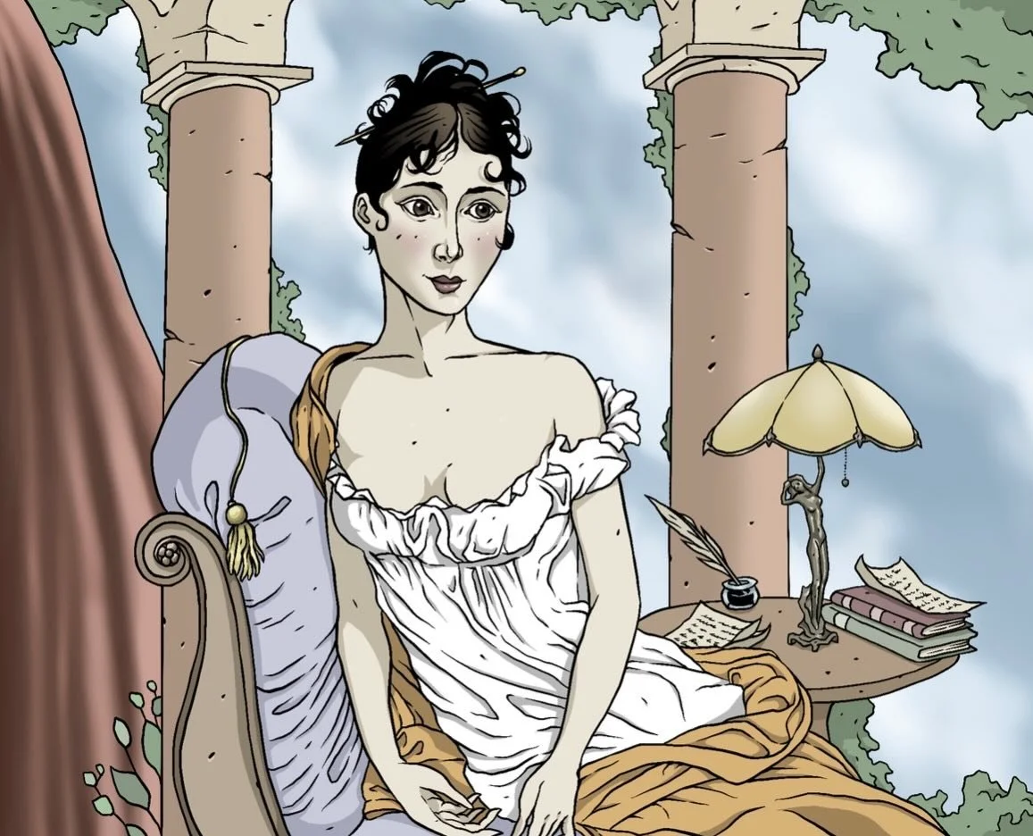 Aujourd&rsquo;hui marque l&rsquo;anniversaire de la disparition de Juliette R&eacute;camier, grande figure de la vie litt&eacute;raire et intellectuelle fran&ccedil;aise 🪶 C&eacute;l&egrave;bre pour son esprit, son &eacute;l&eacute;gance et son salo