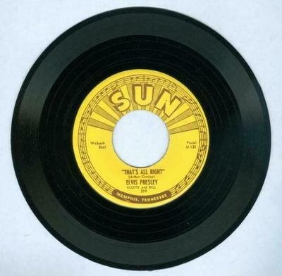 elvis sun label 45