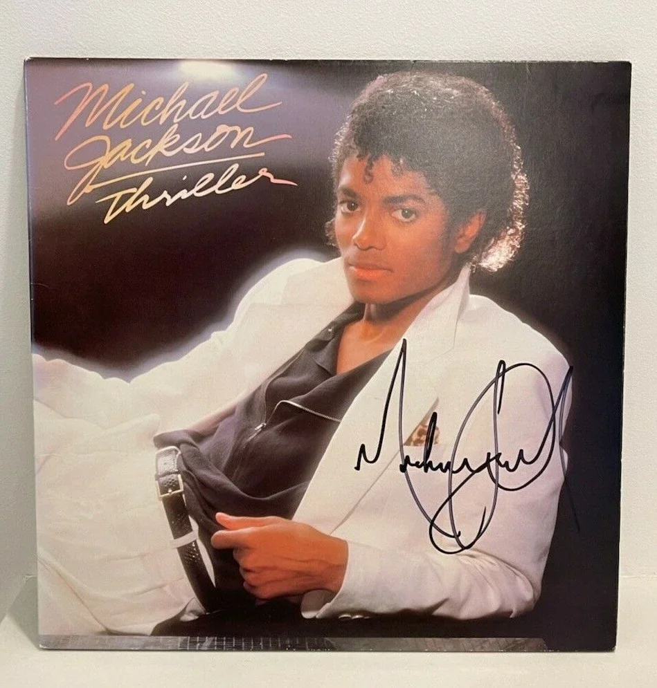 Signed Michael Jackson LP