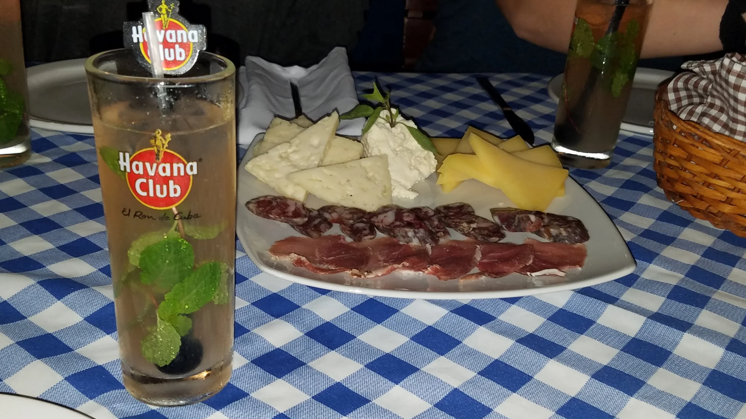 Dinner at El Mediterreano