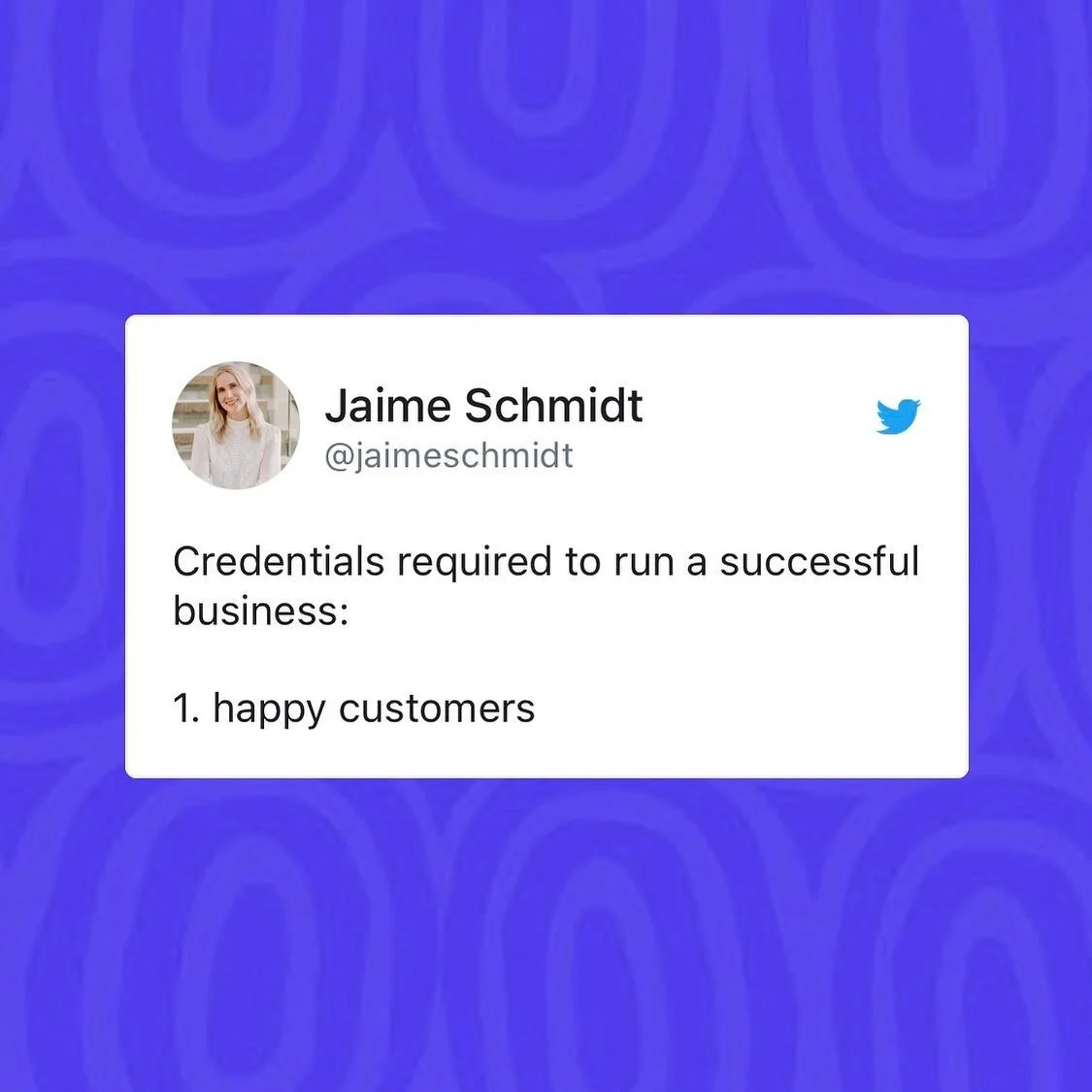 Next time someone questions your qualifications, point to your happy customers. 👉 ☺️ #entrepreneur #founder #startup #entrepreneurship