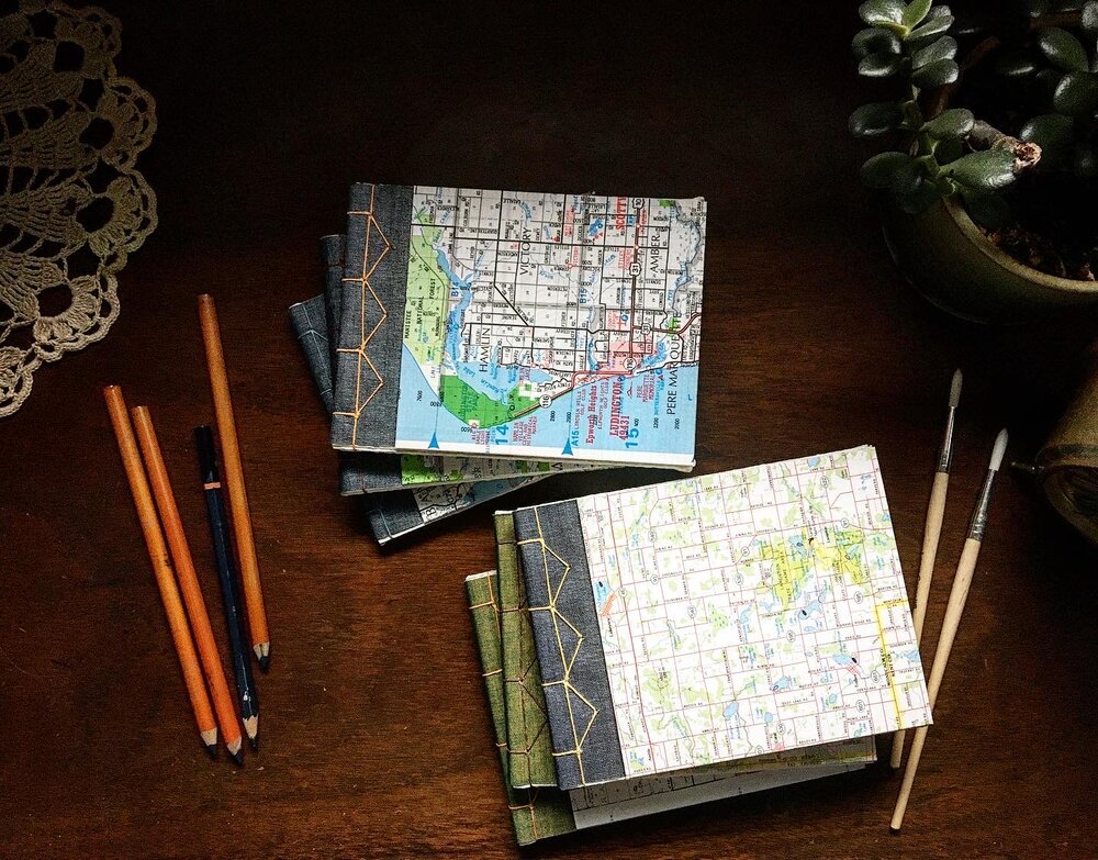 Small 4.5x6 Handmade Sketchbook/Journal — Hinterland Farm & Kitchen