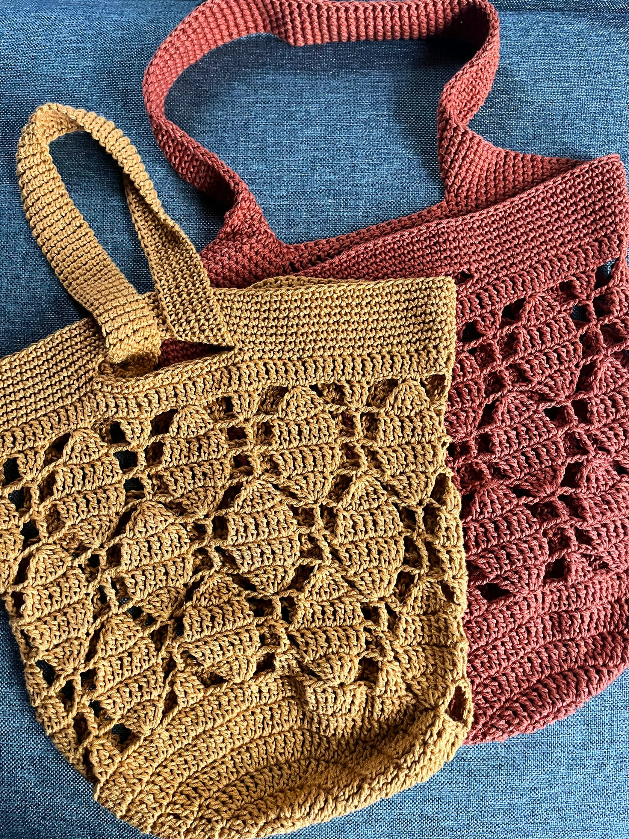 HARVEST CROCHET MARKET BAGS