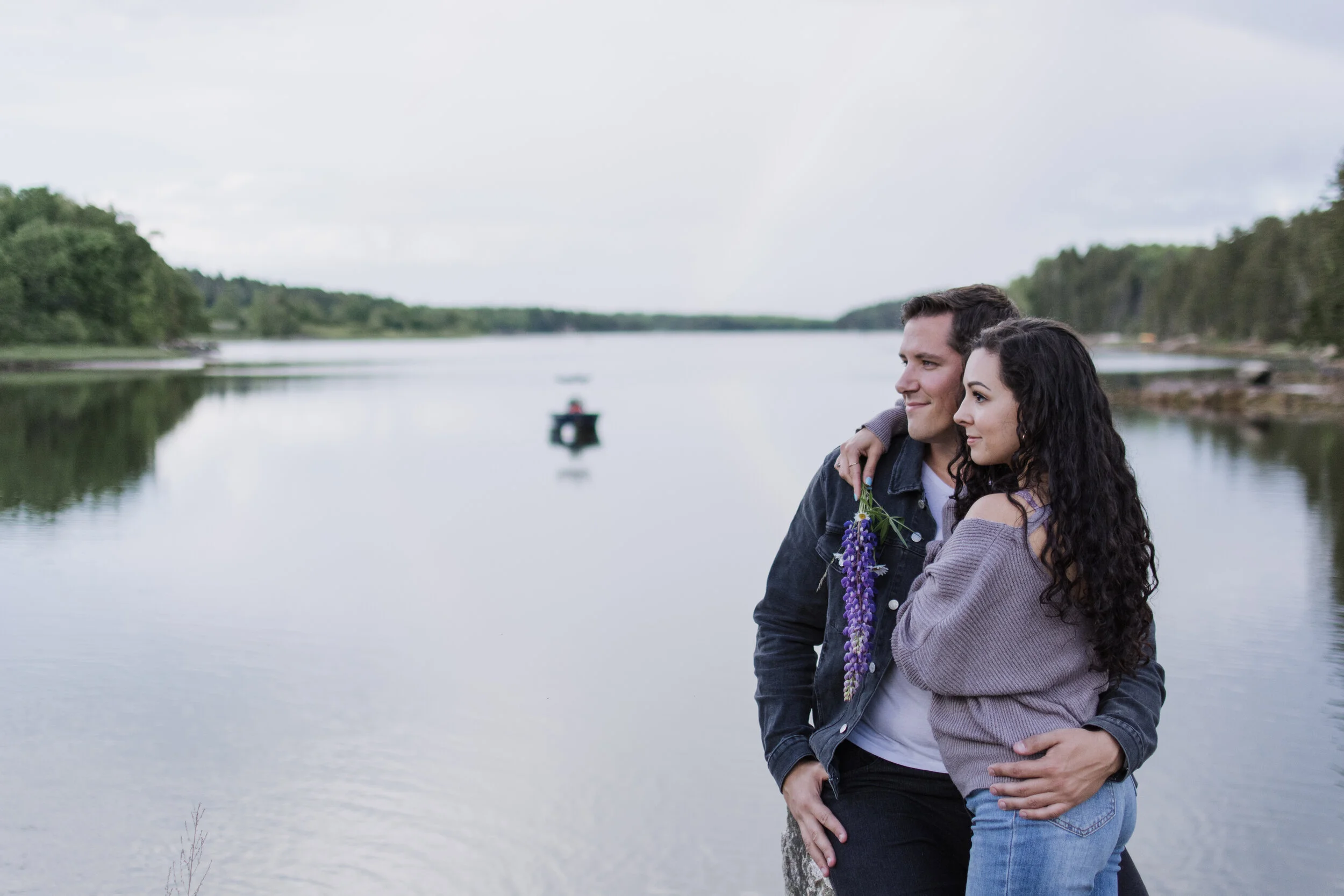 Kaleigh & Dan - Maine Engagement