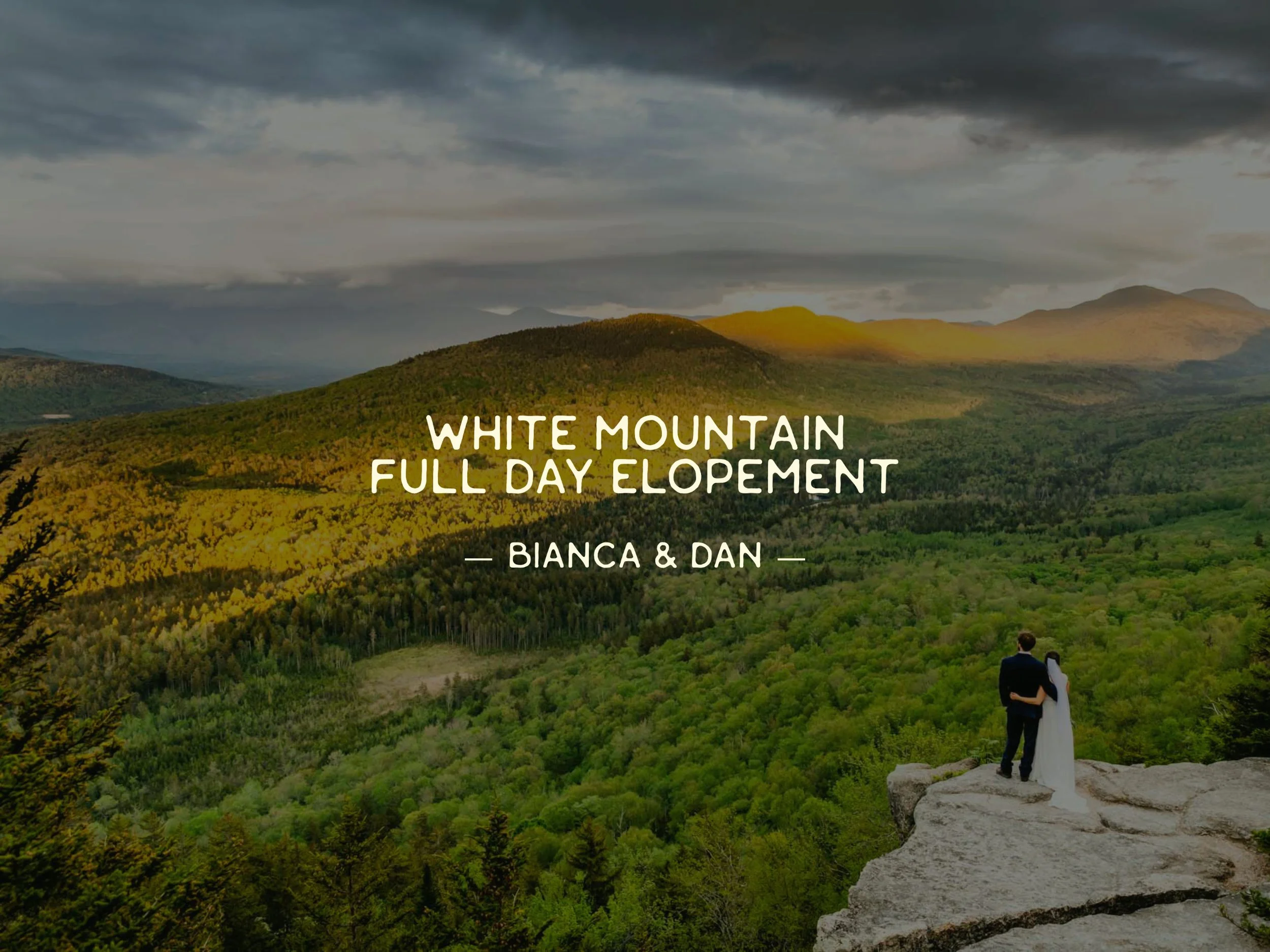 Epic Full Day Adventure Elopement in the White Mountains: Bianca &amp; Dan