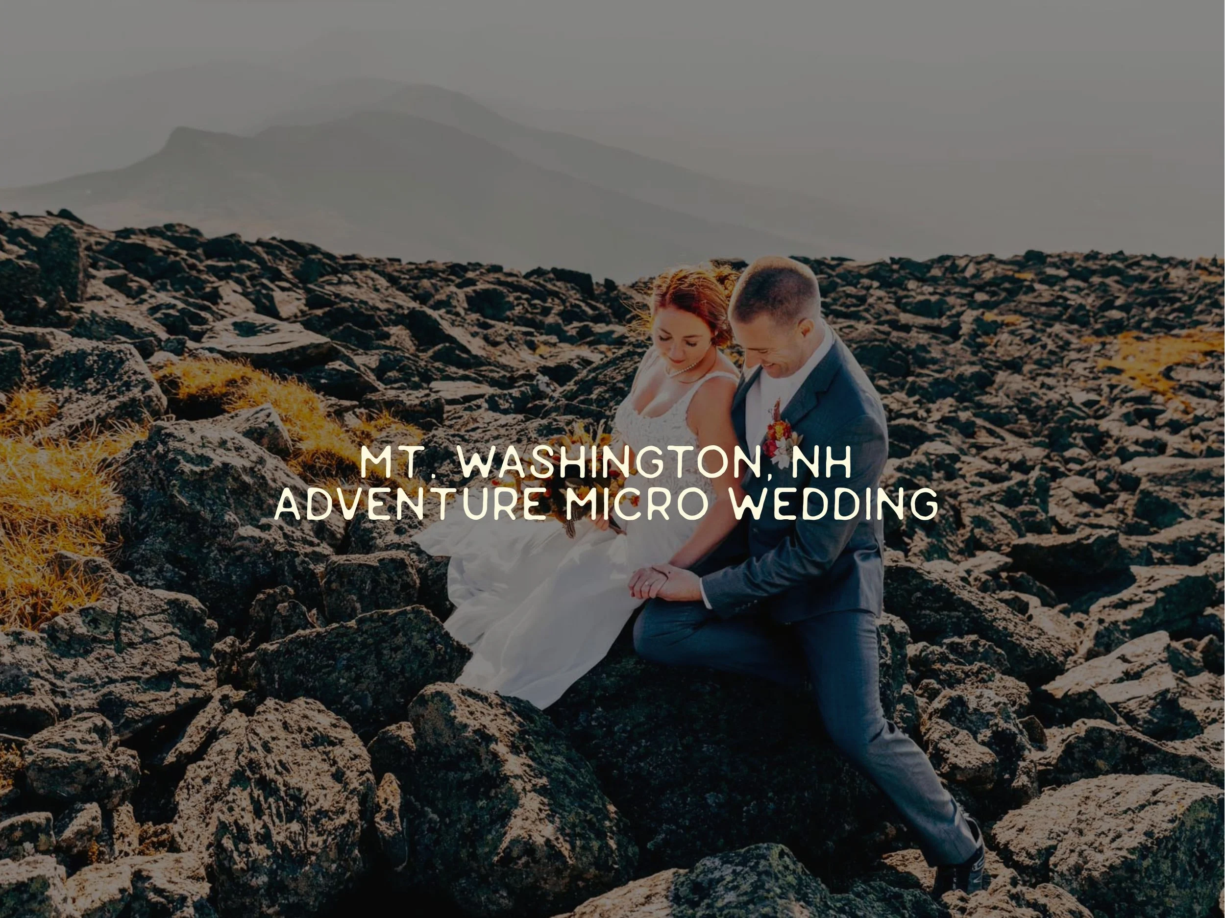 Mt. Washington, New Hampshire Adventure Micro Wedding