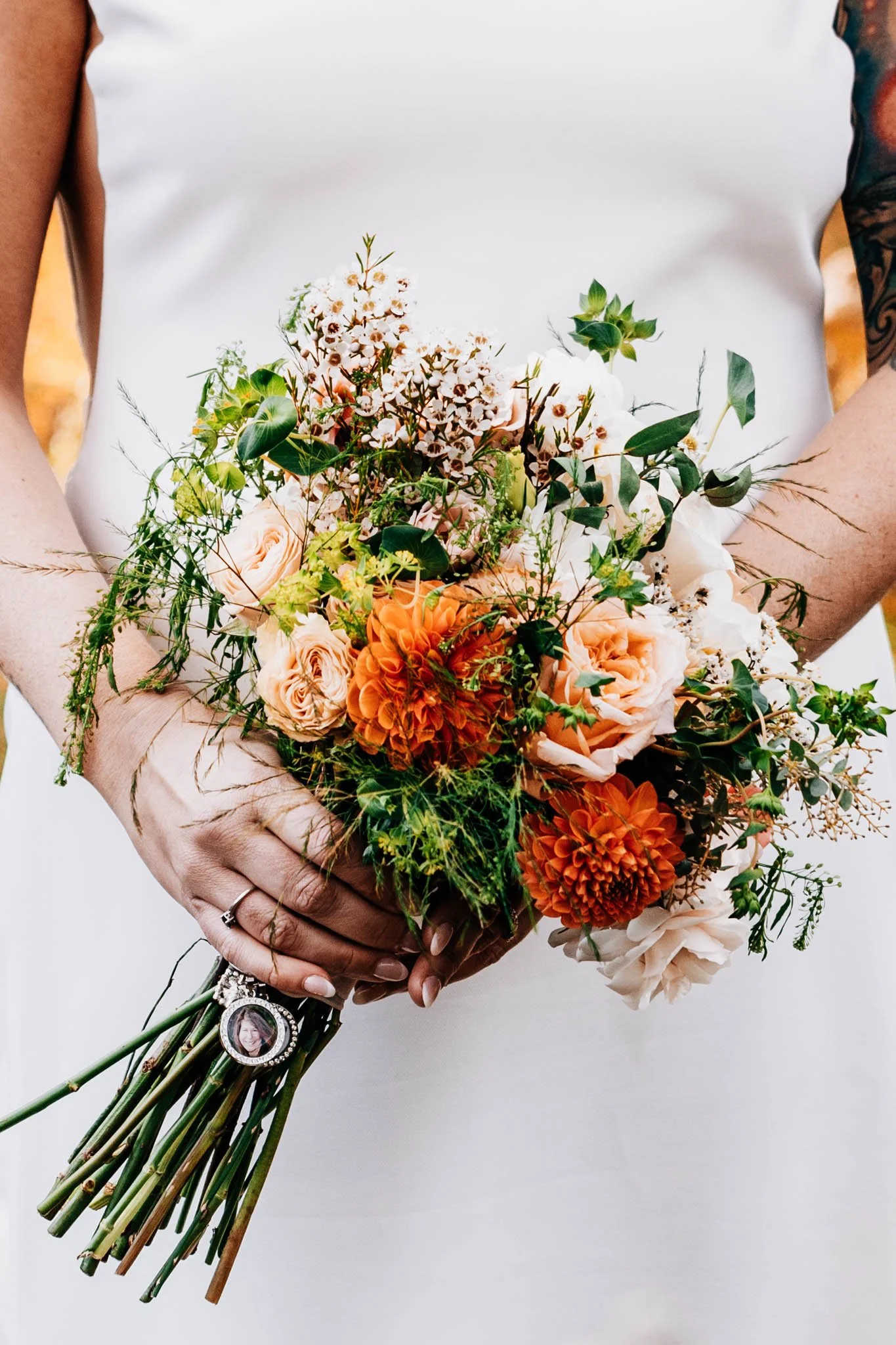 Colorado floral designed bridal bouquet