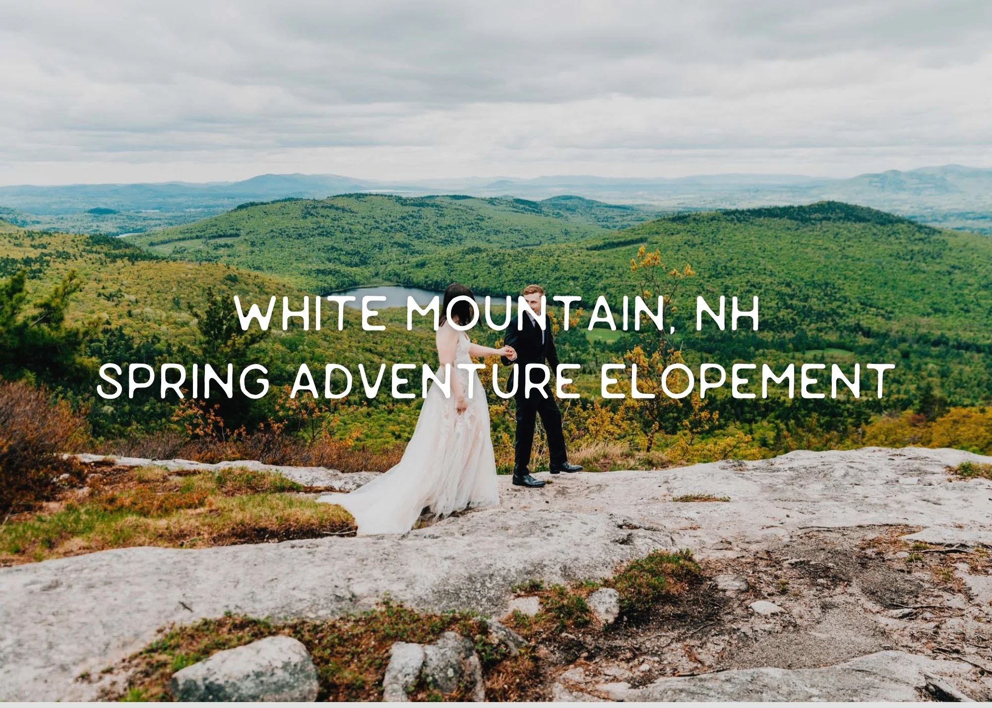 White Mountain, NH Spring Elopement
