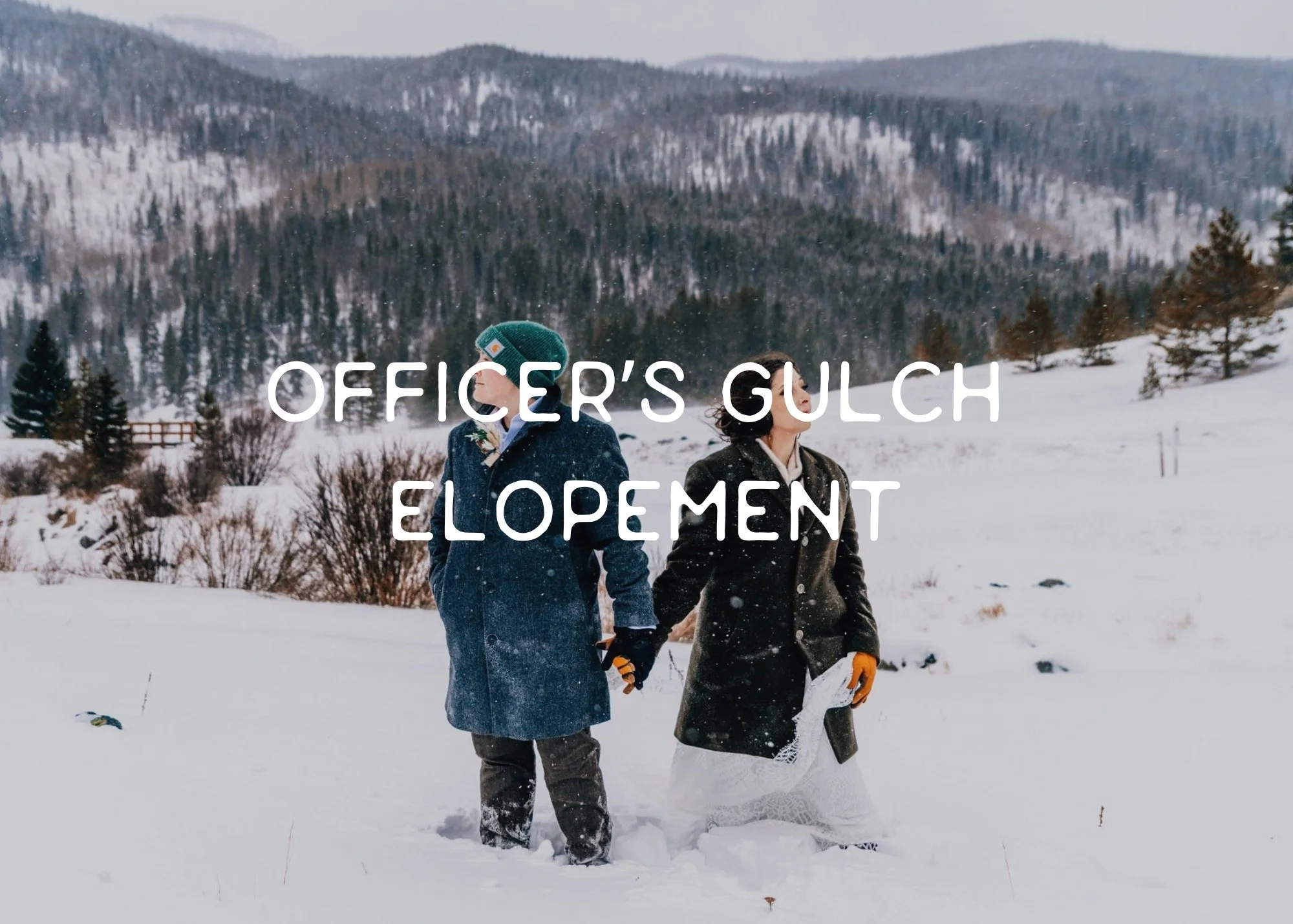Officer's Gulch Elopement