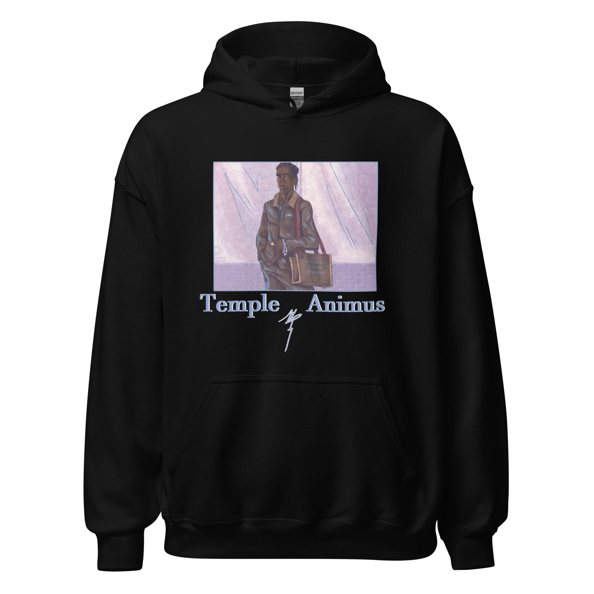 Peace More. Please - Pull Over Hoodie