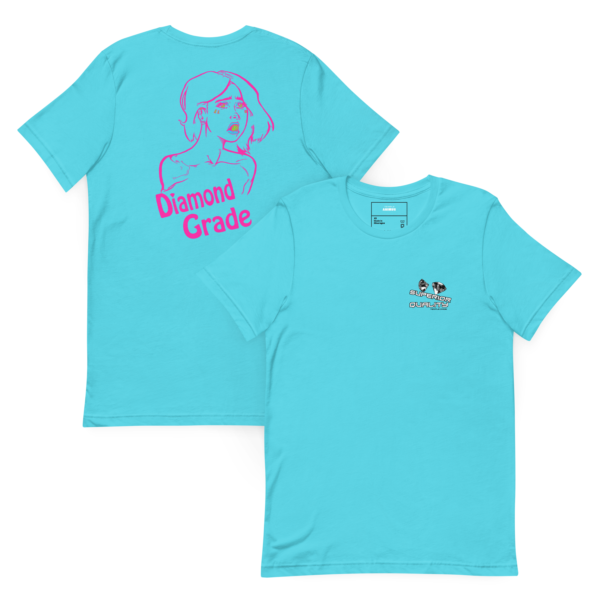 unisex-staple-t-shirt-turquoise-front-and-back-69c18b496baf3.png