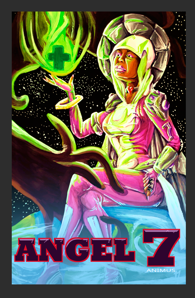 Angel 7 Tech Angel Print