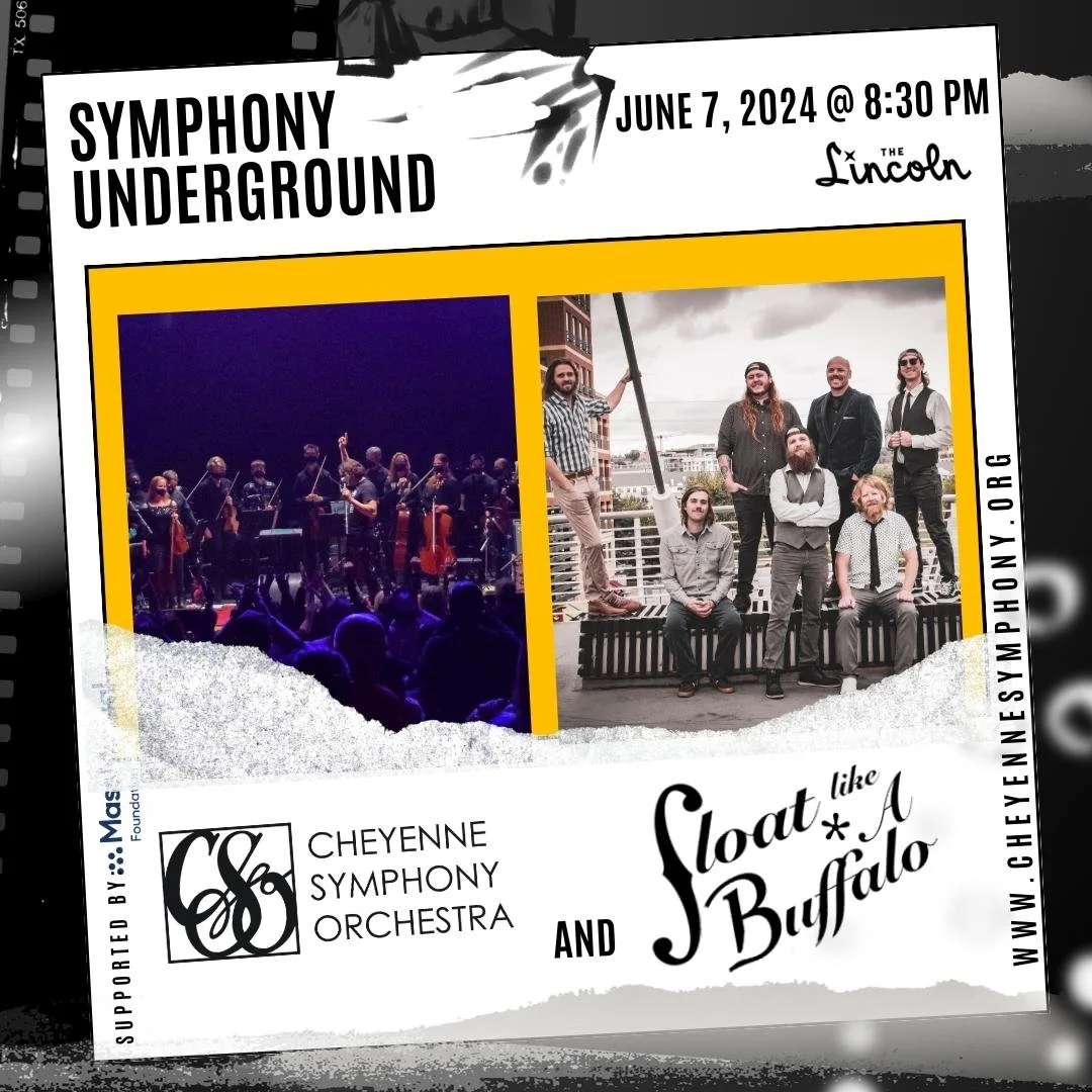 Just Announced: Float Like a Buffalo + The Cheyenne Symphony Orchestra at The Lincoln in Cheyenne, WY