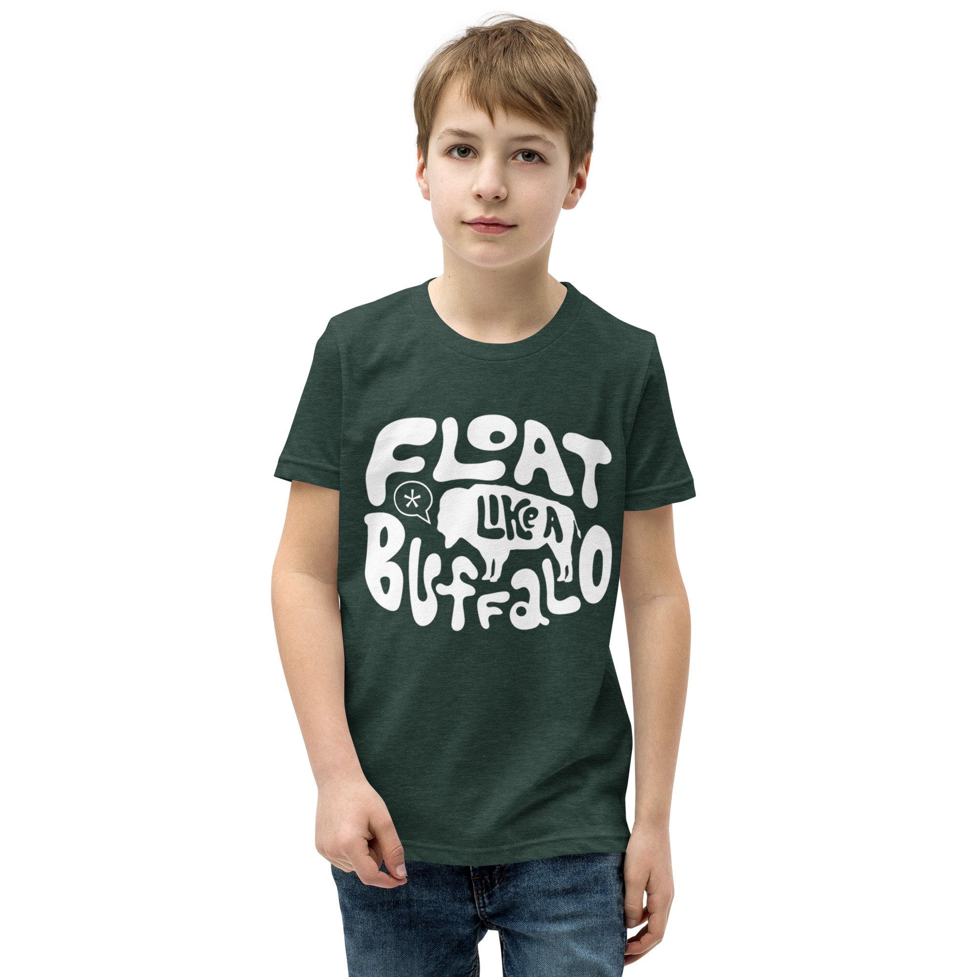 youth-staple-tee-heather-forest-front-677c6c7d86c94.jpg