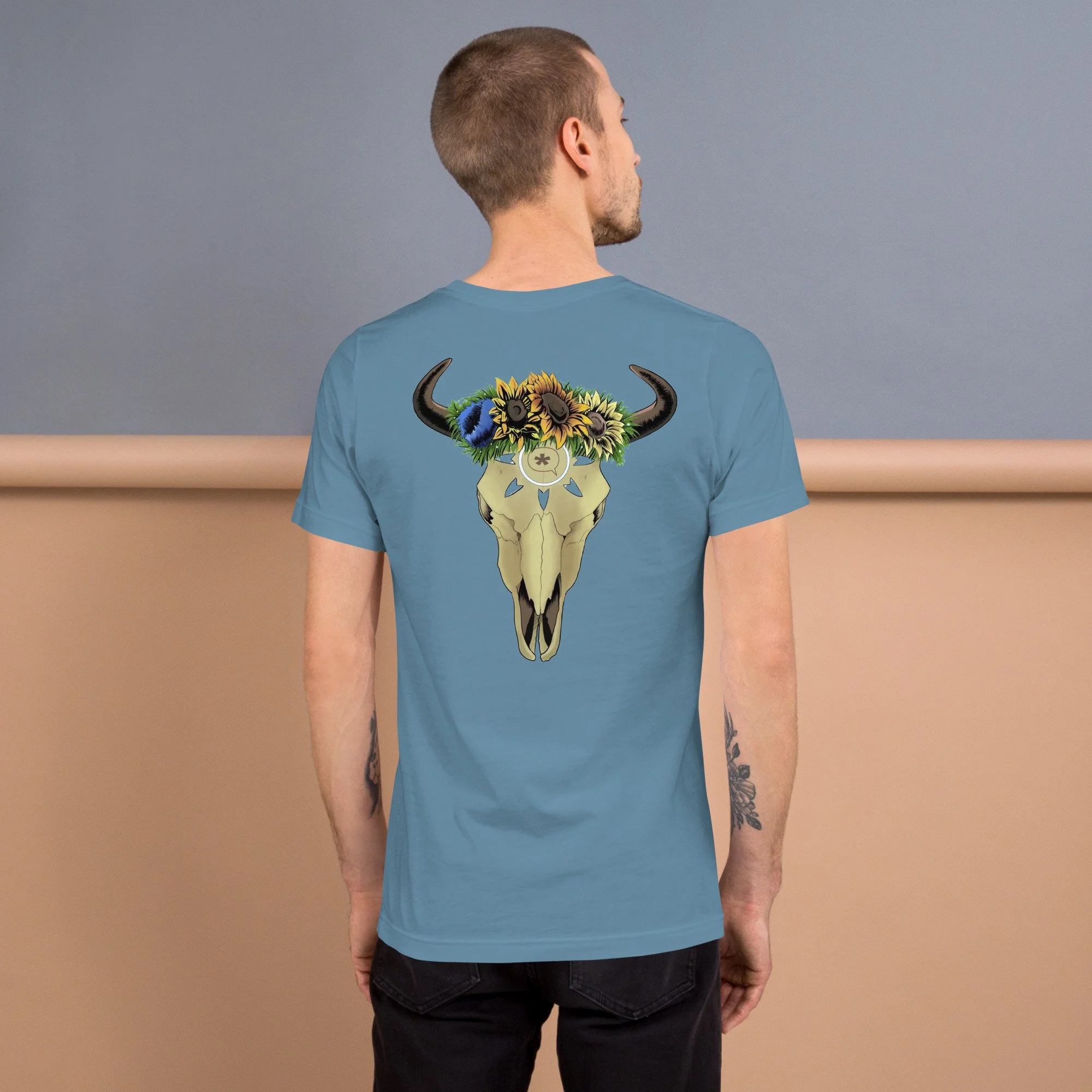unisex-staple-t-shirt-steel-blue-back-677c9c3c7d0a5.jpg
