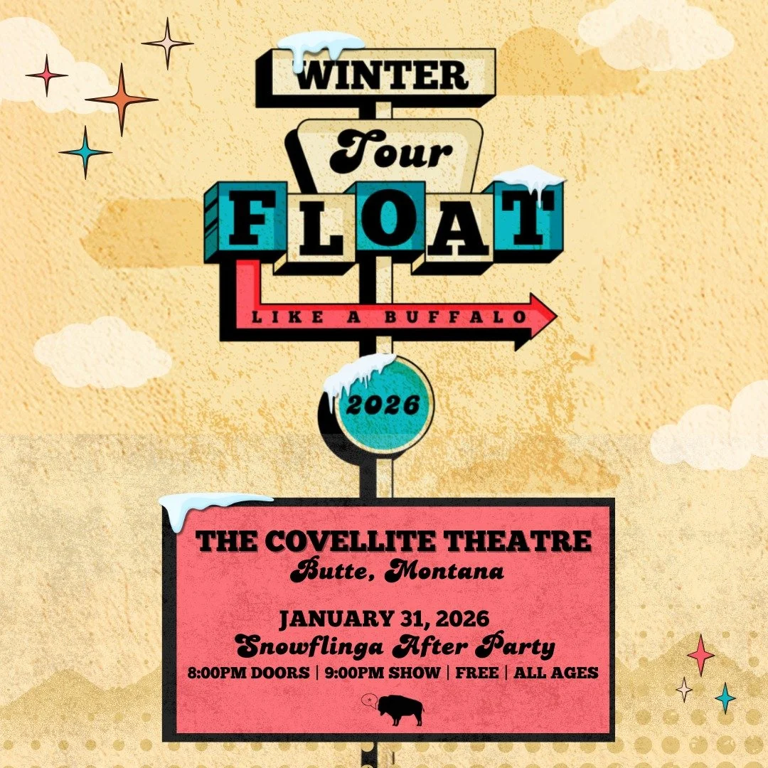 Hey MT fam! We can't wait to make our Butte debut on January 31 at @covellitetheatre! It's all set to be one heck of a rager - and even better? It's free and all ages. Who's coming out?! 
.
.
.
.
.
.
.
.
.
.
.
#CovelliteTheatre #ButteMT #ButteMontana