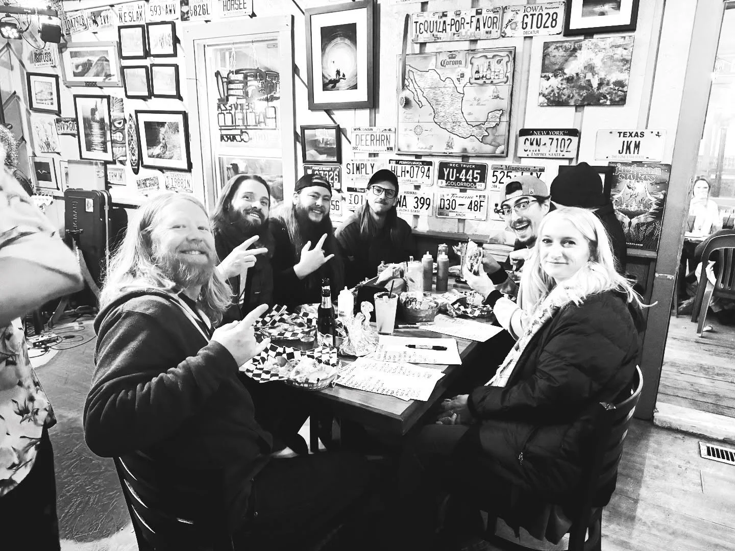 One of our favorite parts of touring is all the food we get to eat! Cody, Butte, Alta, Missoula, Sandpoint, Whitefish, Bozeman, Rapid City - sound off! Where should we grab a bite in your city?! 
.
.
.
.
.
.
.
.
.
.
.
#montanamusic #wyomingmusic #ida