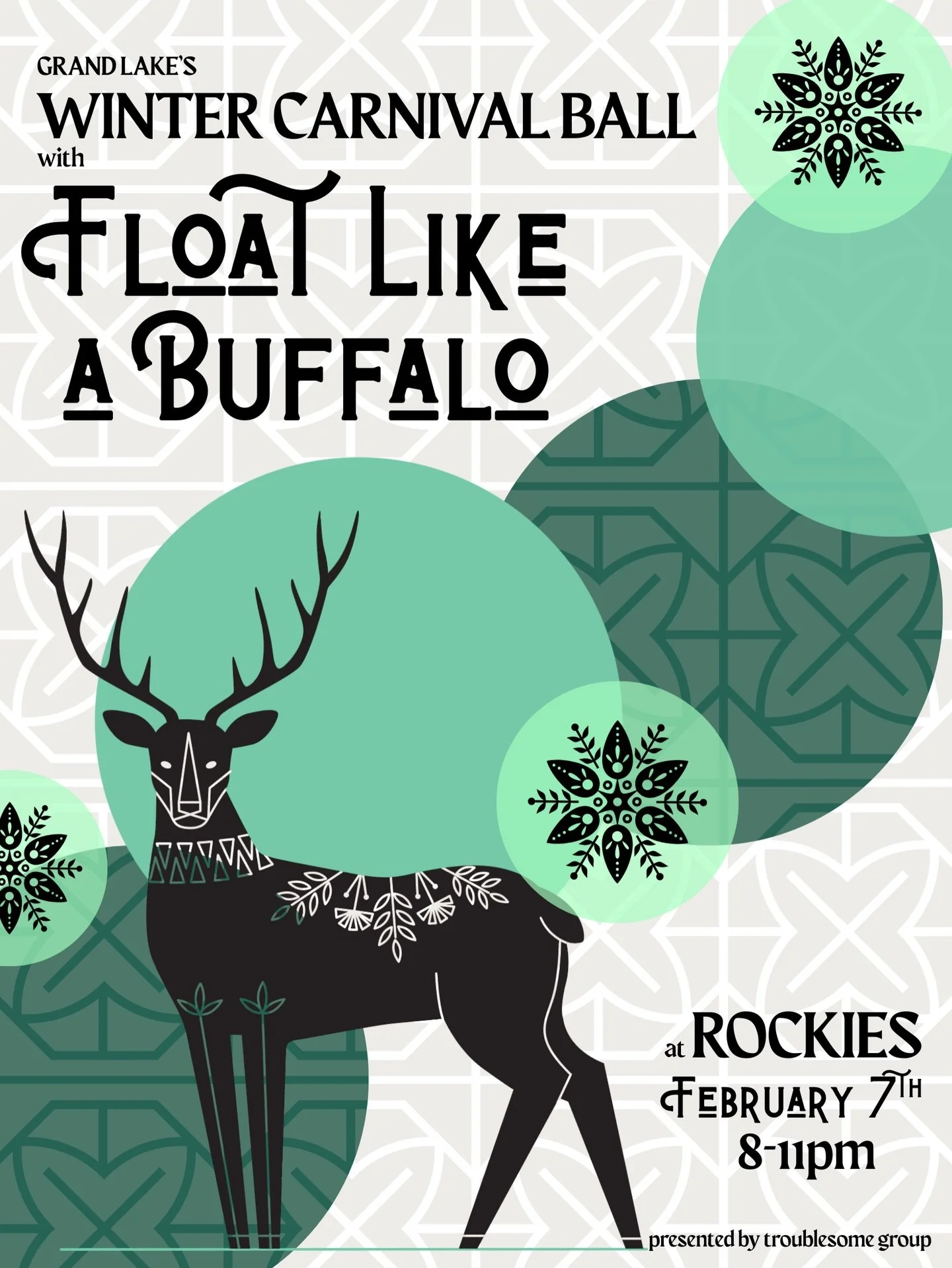 We love any chance we get to play in Grand Lake, and this one&rsquo;s gonna be a blast. Cap off your day of doing all of the winter mountain things with the Viking-themed Winter Ball at @rockiesrestaurant with yours truly on 2/7! Really, what better 