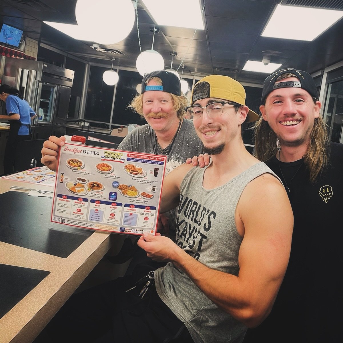 Not every moment looks like the show. 

Sometimes it&rsquo;s loading gear, dialing in sounds, or figuring out where to eat&hellip; but somehow it always leads back to the same thing - a room full of people dancing. 

See you at @littlebearlive this w