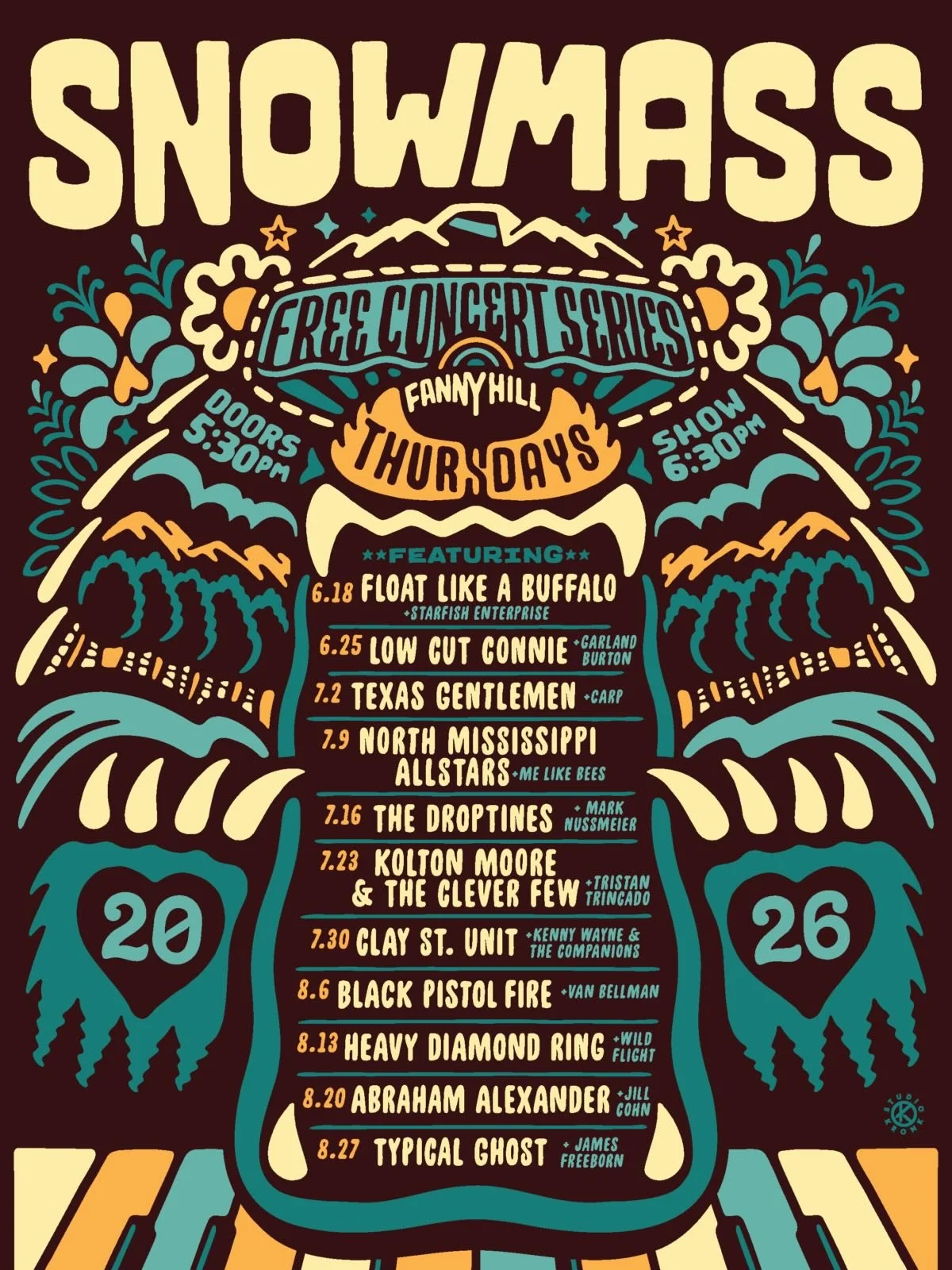 Kicking off the @snowmass Summer Concert Series this year and we are FIRED UP ☀️🏔️

There is nothing like Colorado summer shows&hellip;

Who&rsquo;s coming out??
.
.
.
.
.
.
.
.
.
.
.
#snowmass #summervibes☀️ #makeutcount #livemusic #thingstodo