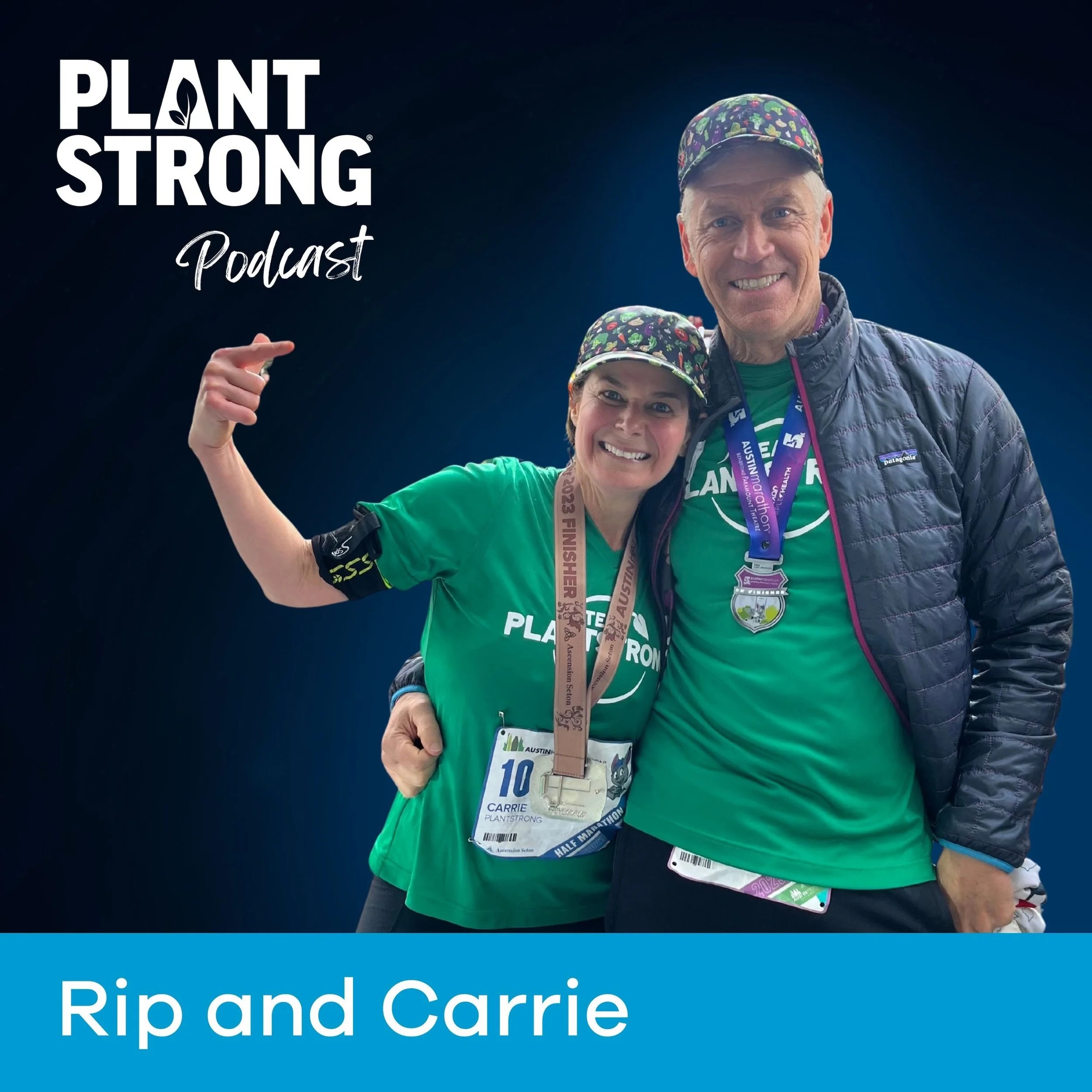 #320: Easy Plant-Based Meal Prep with Rip and Carrie