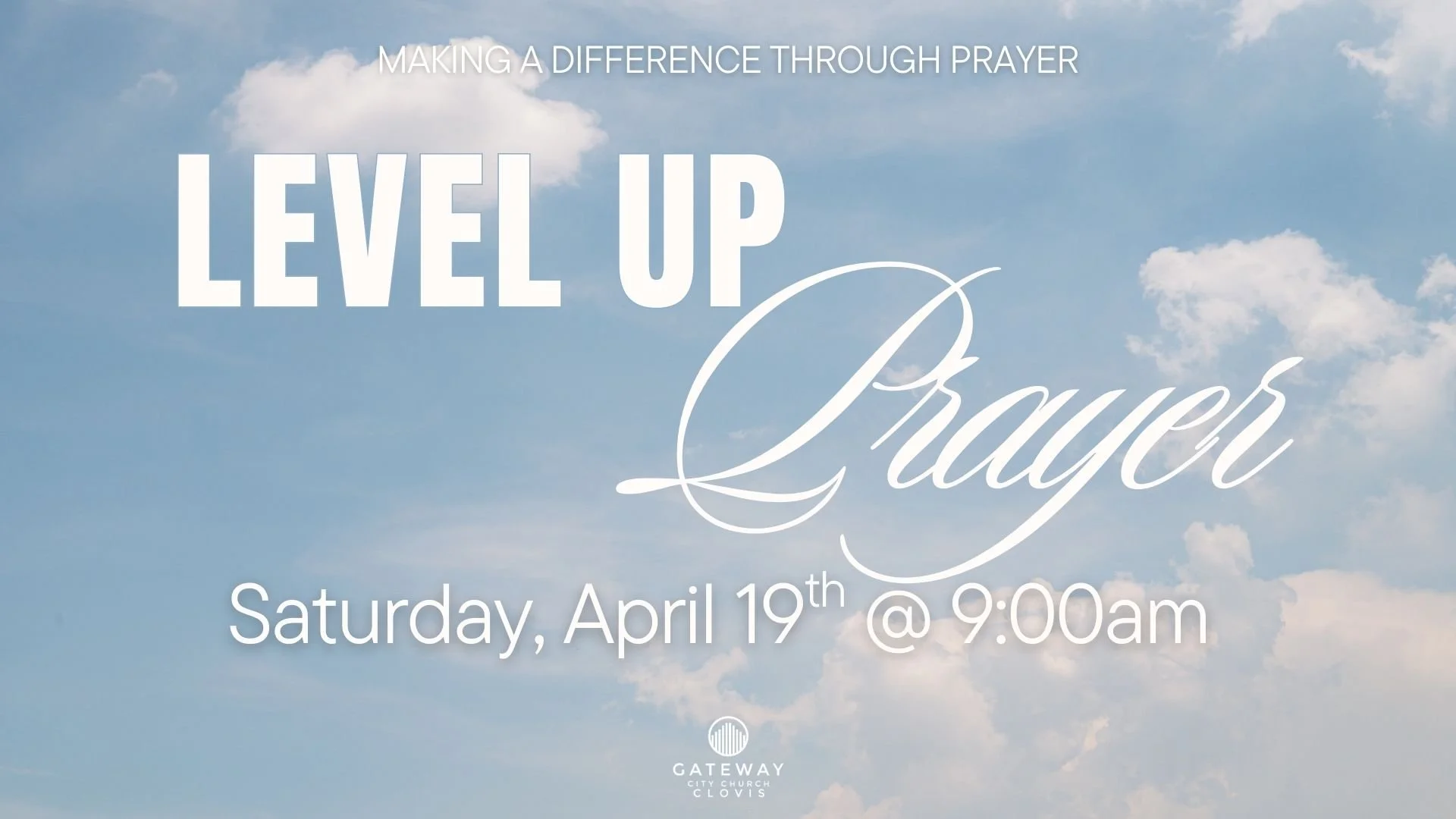 Level Up Prayer