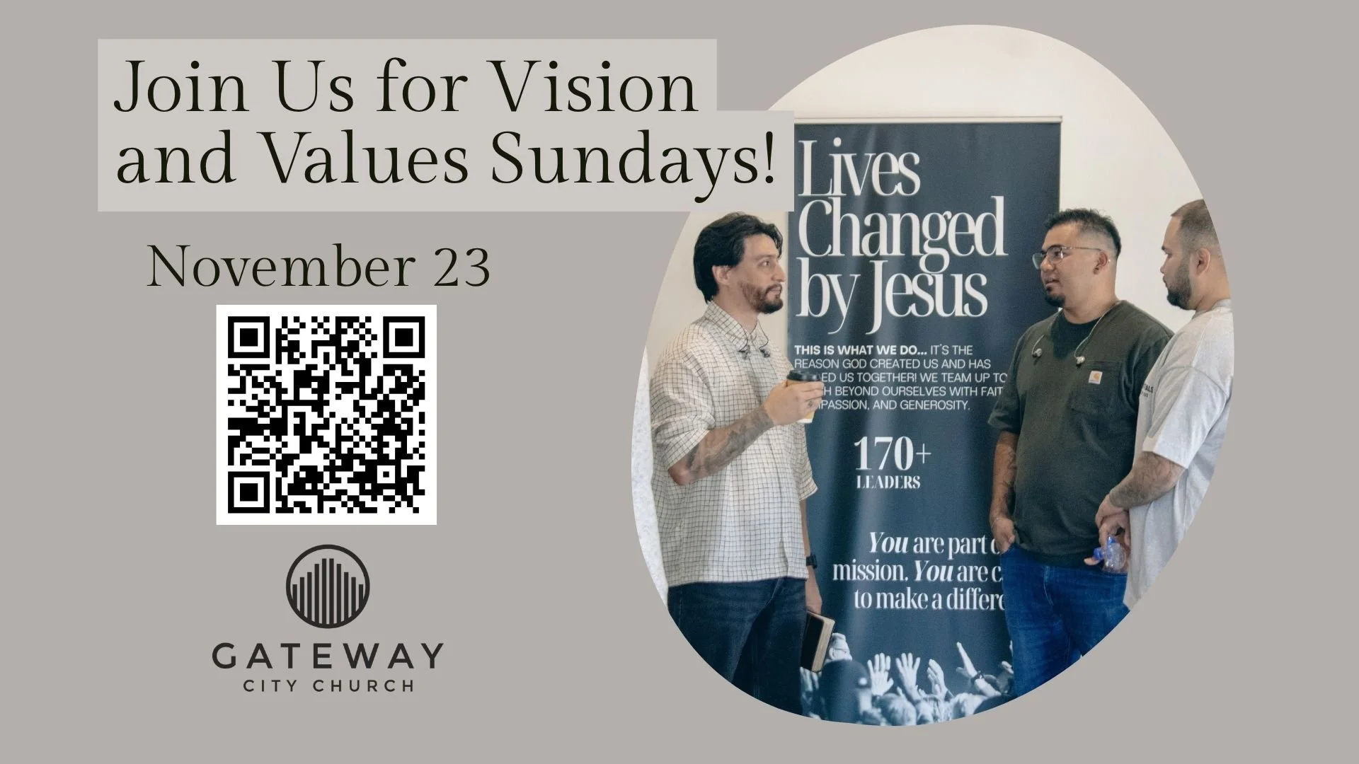 Vision &amp; Values Sunday