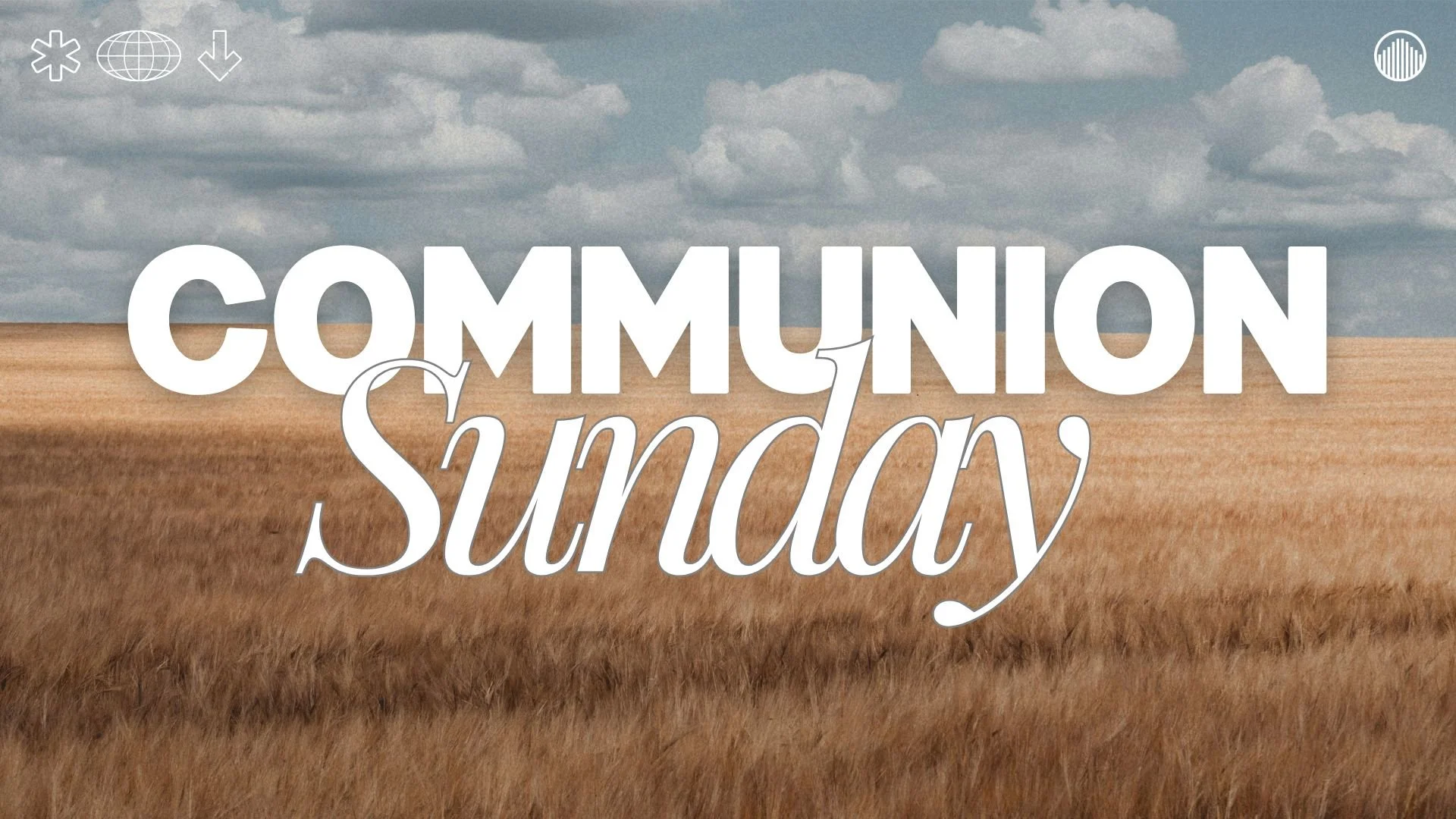 Communion Sunday 