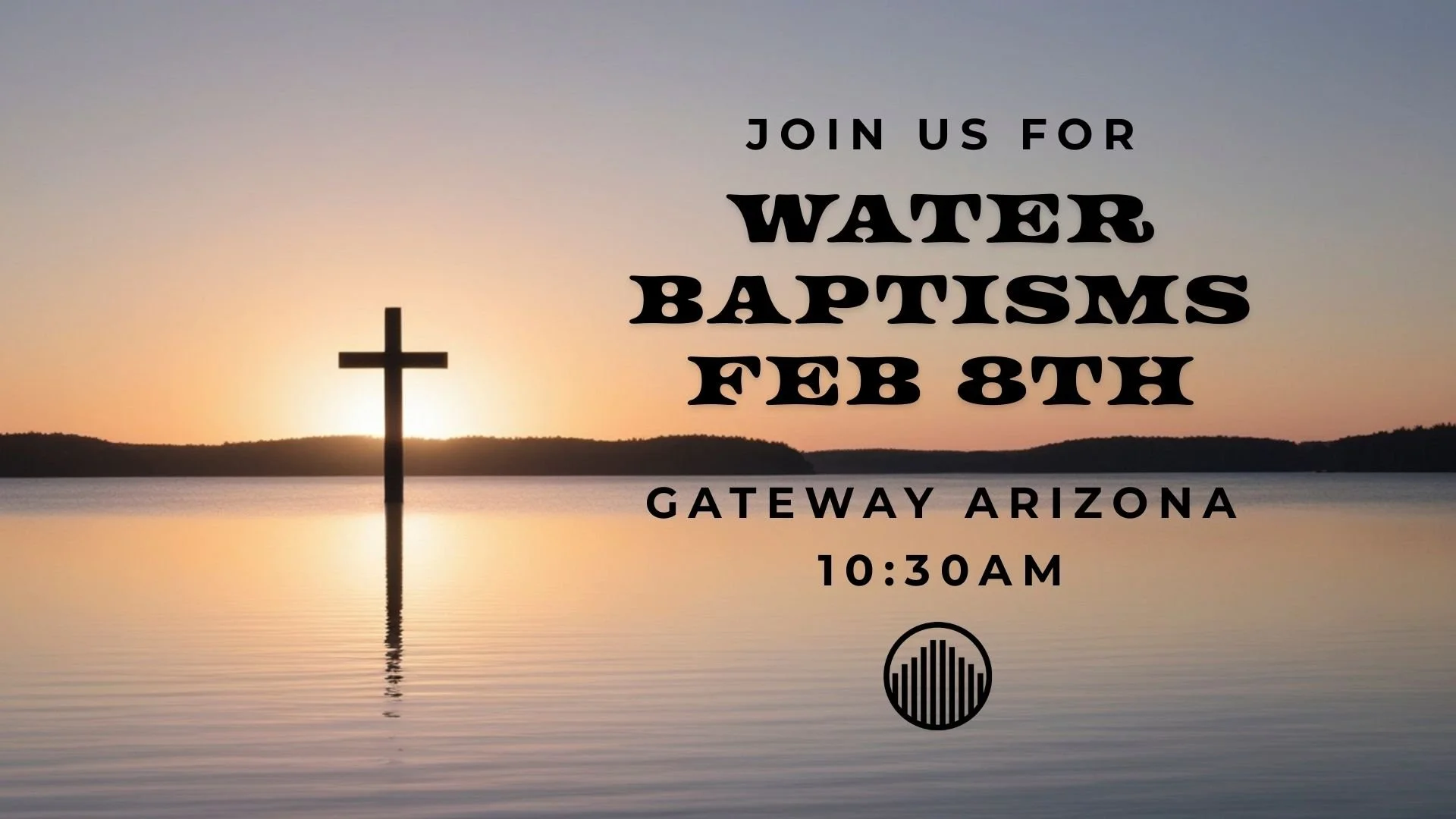 Water Baptism Sunday