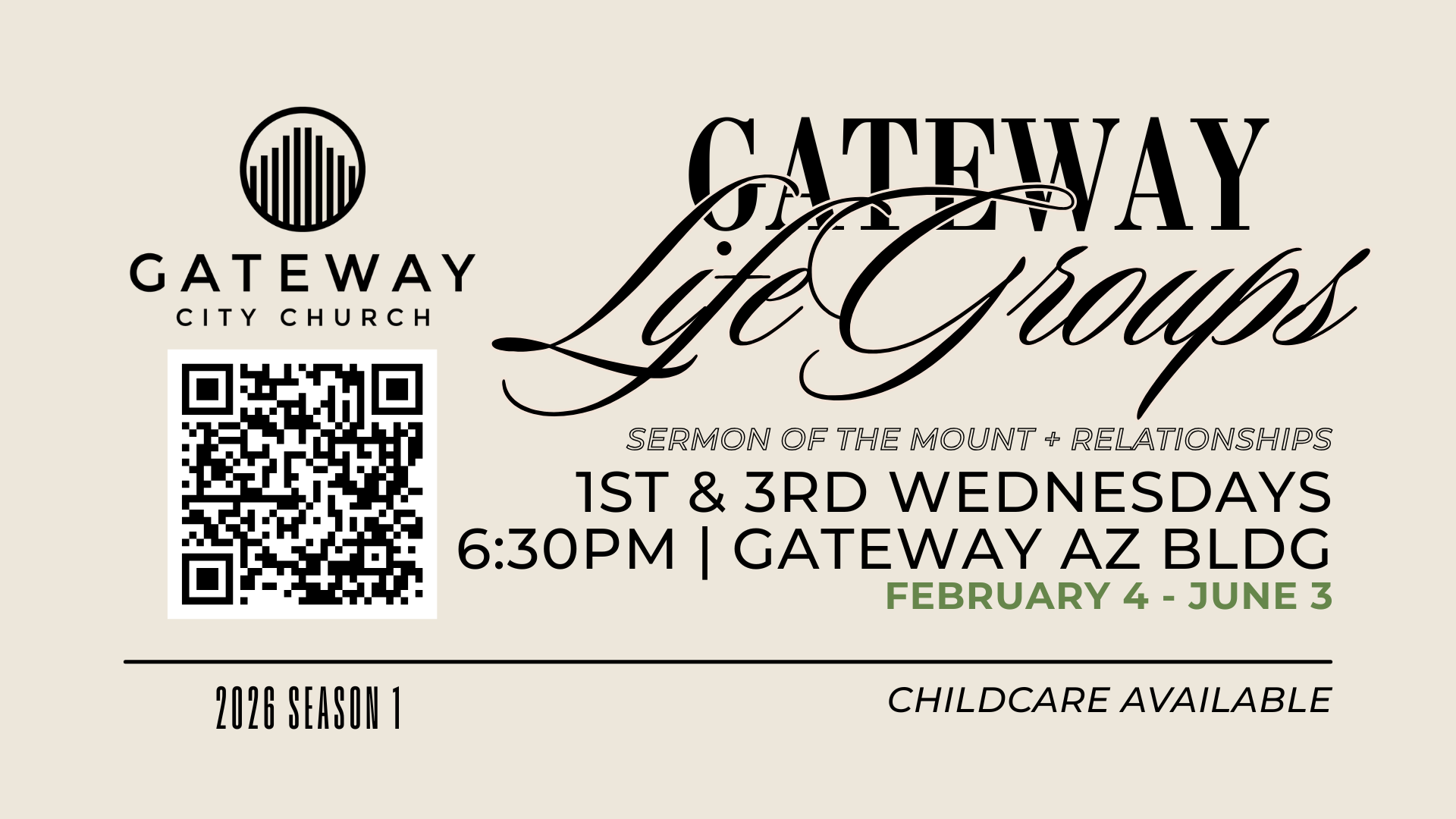 Life Group Wednesday