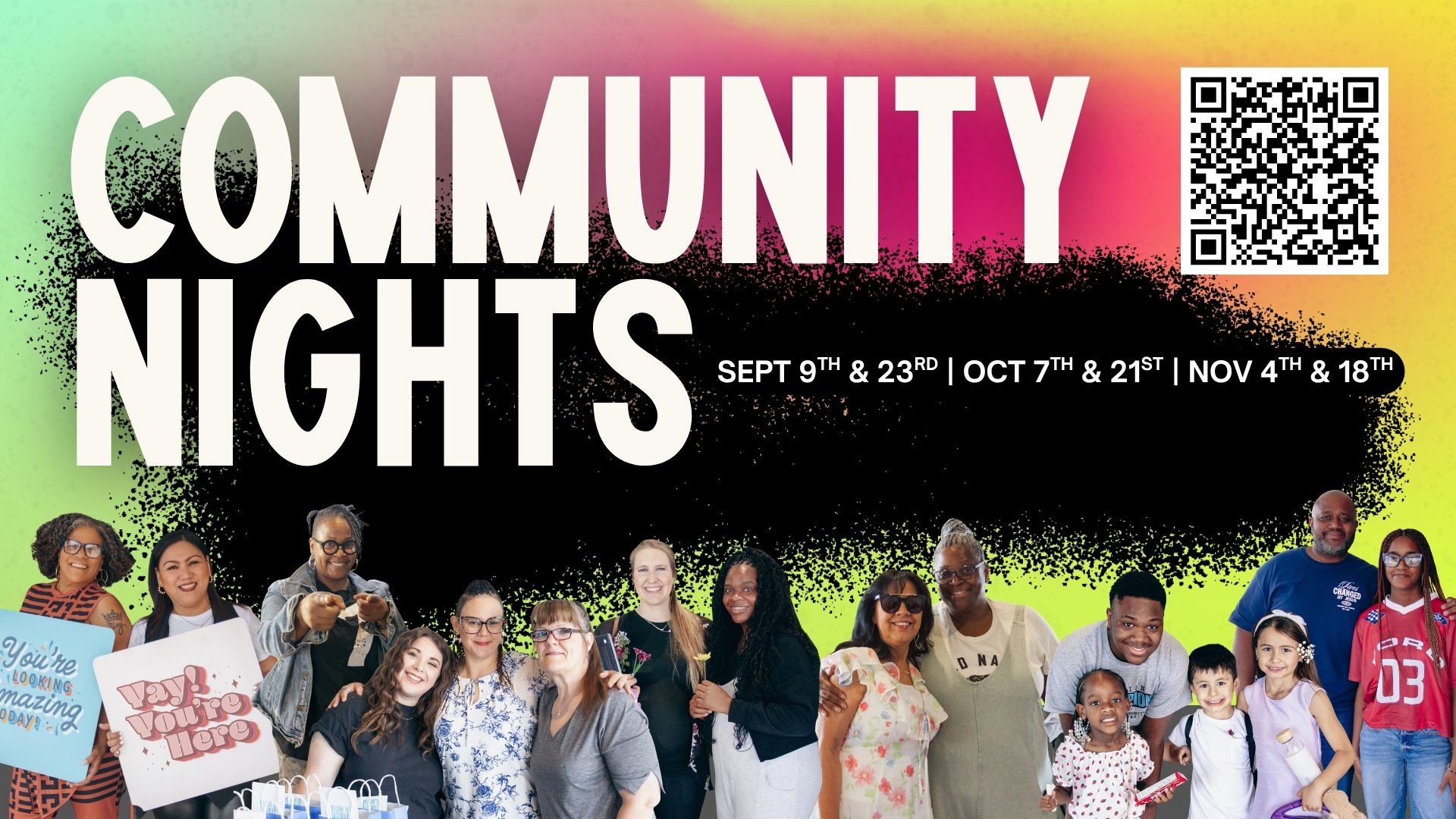 Community Night (Sep 9th - November 18th)