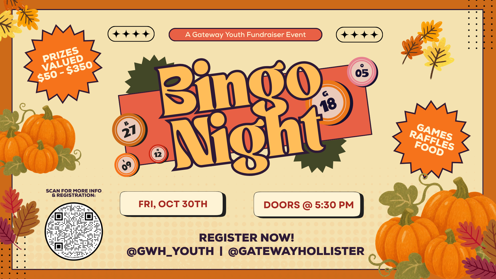 Bingo Night in Hollister