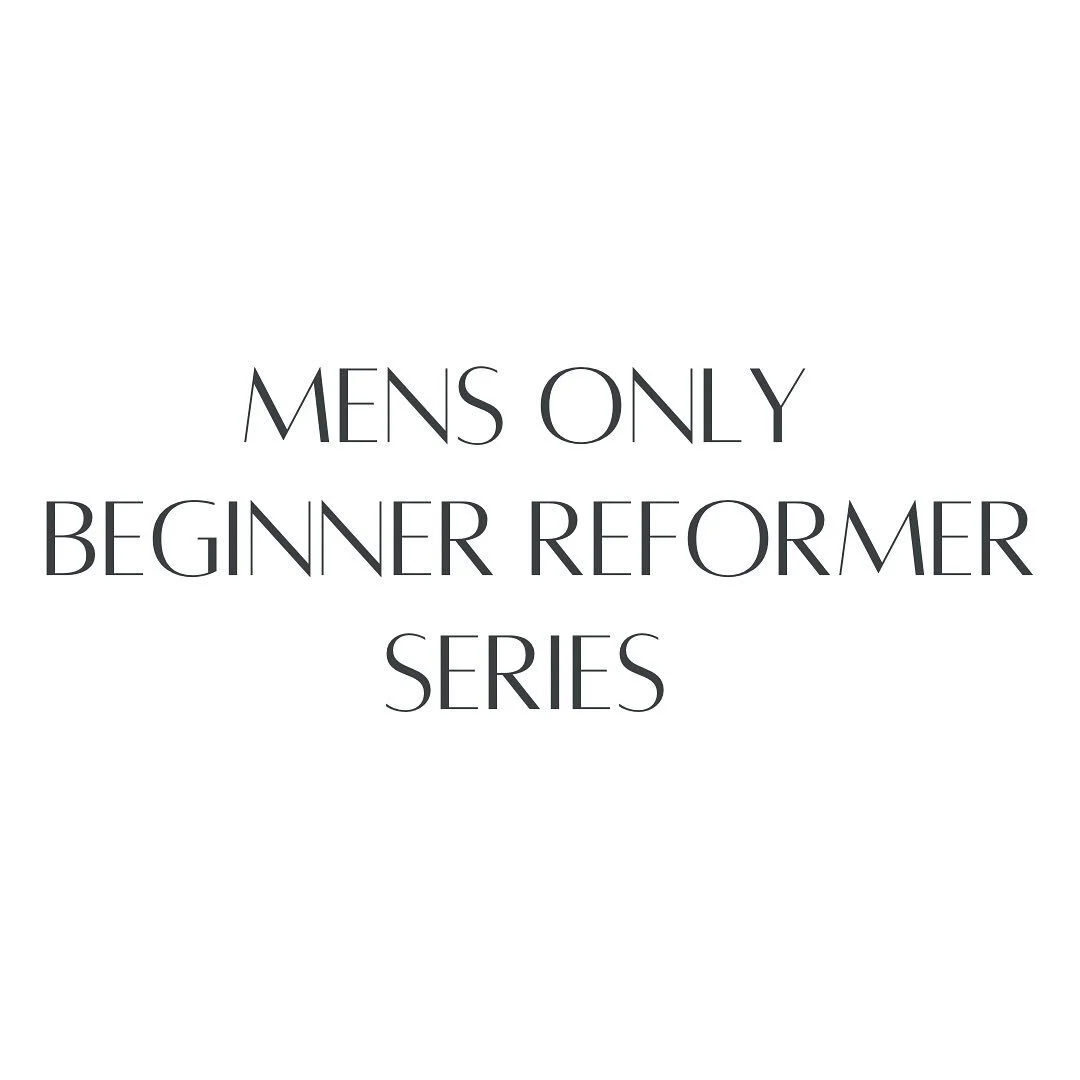 Here&rsquo;s a surprise we have been sitting on and are so excited for you. For the first time we are offering a Mens only beginner Reformer 8 week course. Drop all expectations on what you think you need to do Pilates, all you guys are starting at t