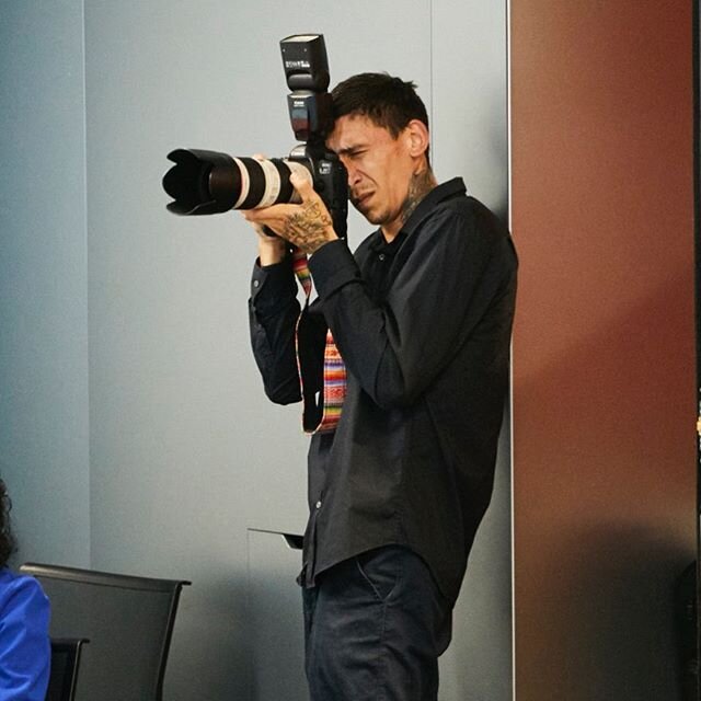 A pic of FPL legend &amp; budding Indigenous photographer Shannon from a shoot the other week for @commbank Amazing pics mate well done !!! #photographywithsocialimpact #emergingartist #indigenous