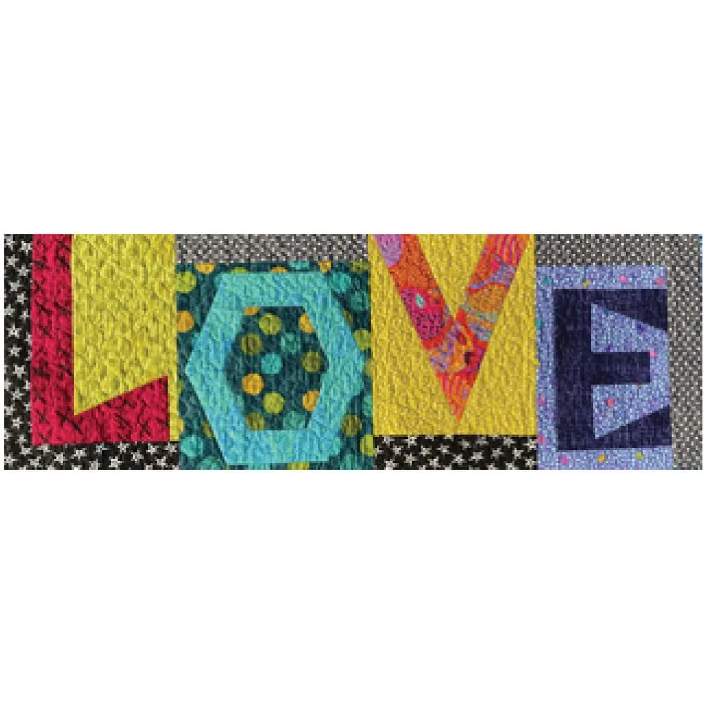 Crazy Love Pattern with Spider Web Ruler