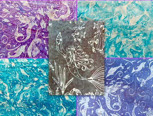 Roxanne’s Mermaid Dreams Fabric!