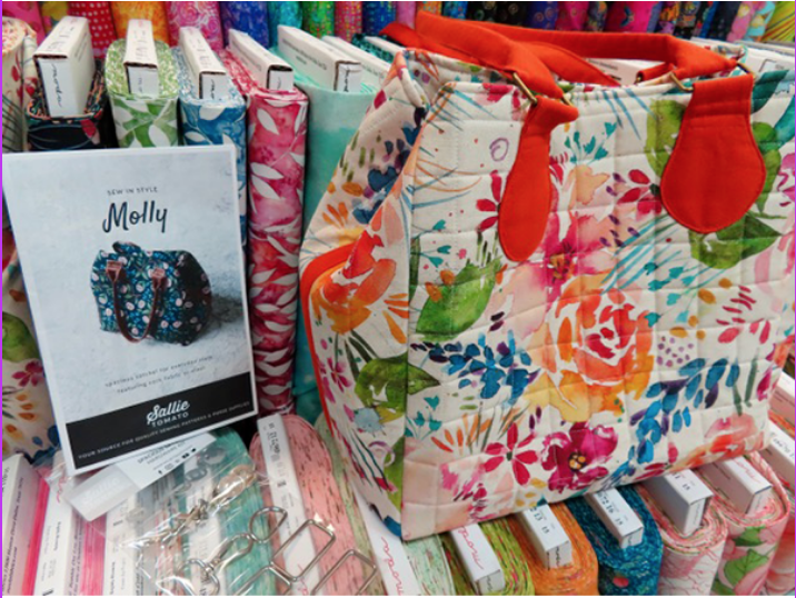 Cool Floral Molly Bag &amp; Fabric