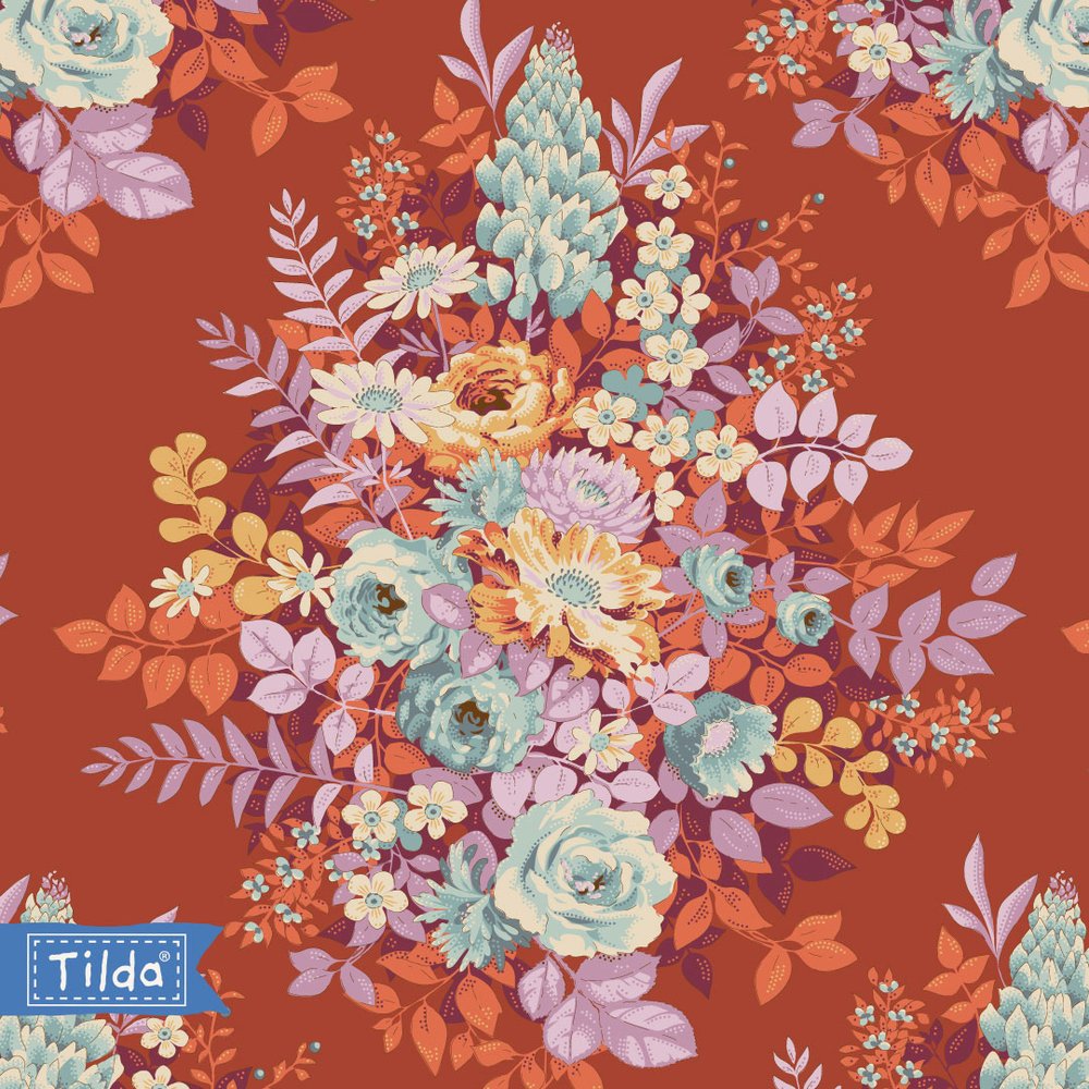 Tilda Chic Escape: Flowervase - Willow Cottage Quilt Co