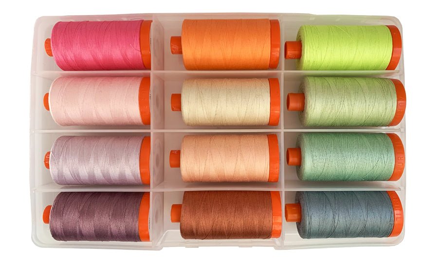 Aurifil Thread - Tula Pink Neons & Neutrals Thread Collection — Roxanne's