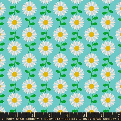 Flowerland - Field of Flowers - Turquoise