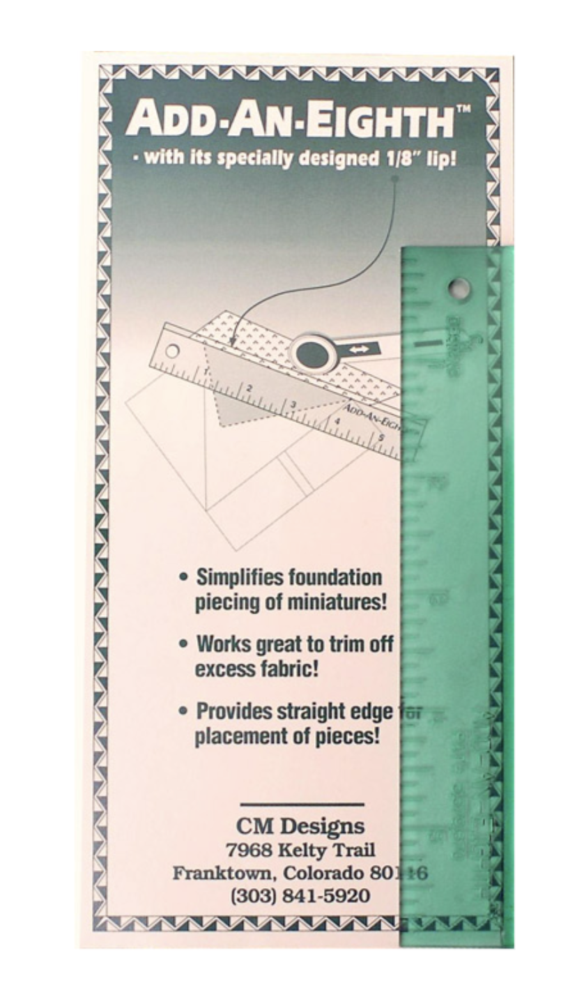 Add-A-Eighth Ruler (1 inch x 6 inch)