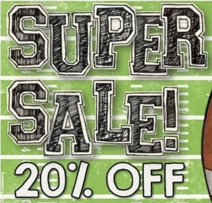 Super Sunday Sale!!
