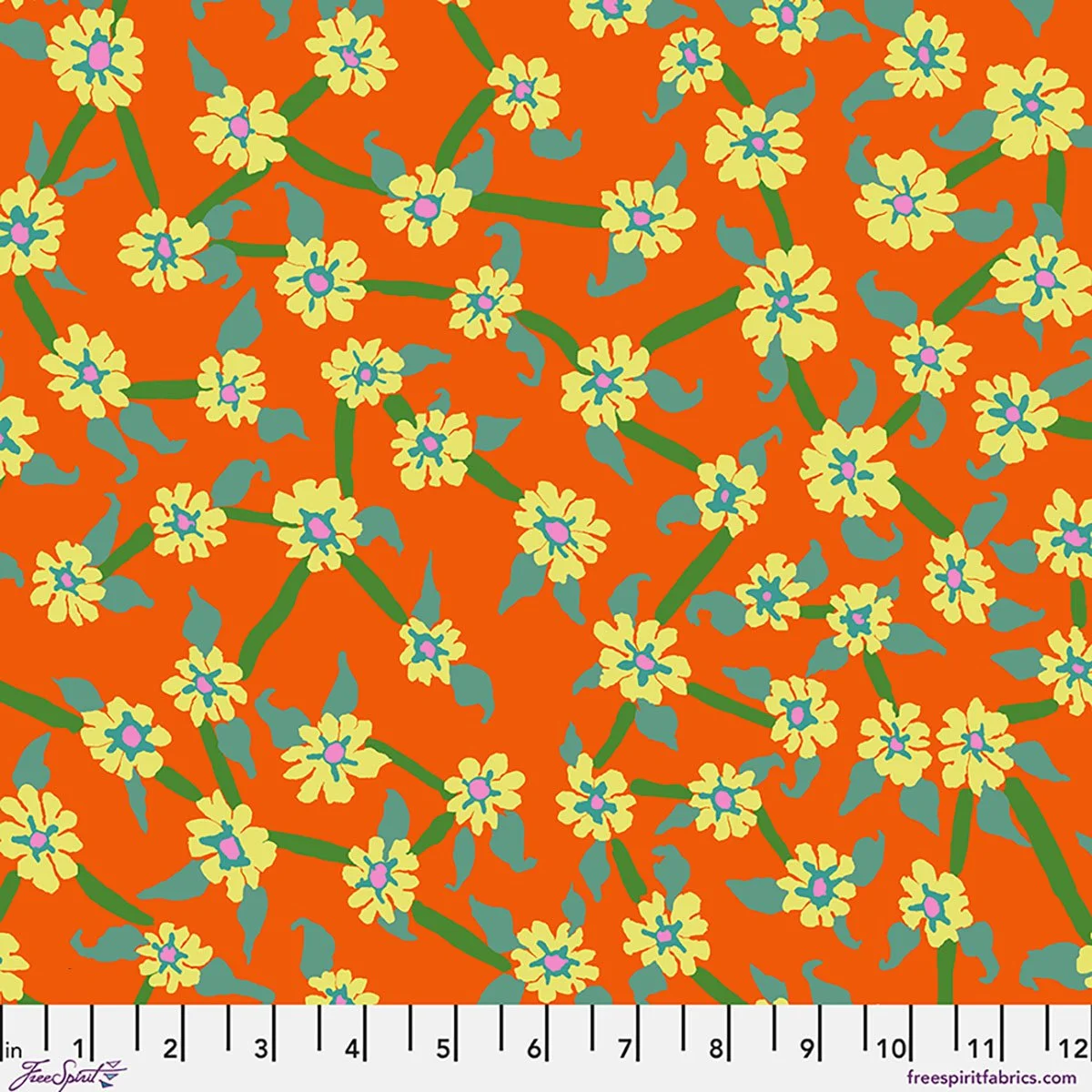 Preorder! Kaffe Fassett Collective August 2026 Collection - Mayflower - Orange