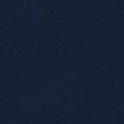 Flannel Solid - Navy