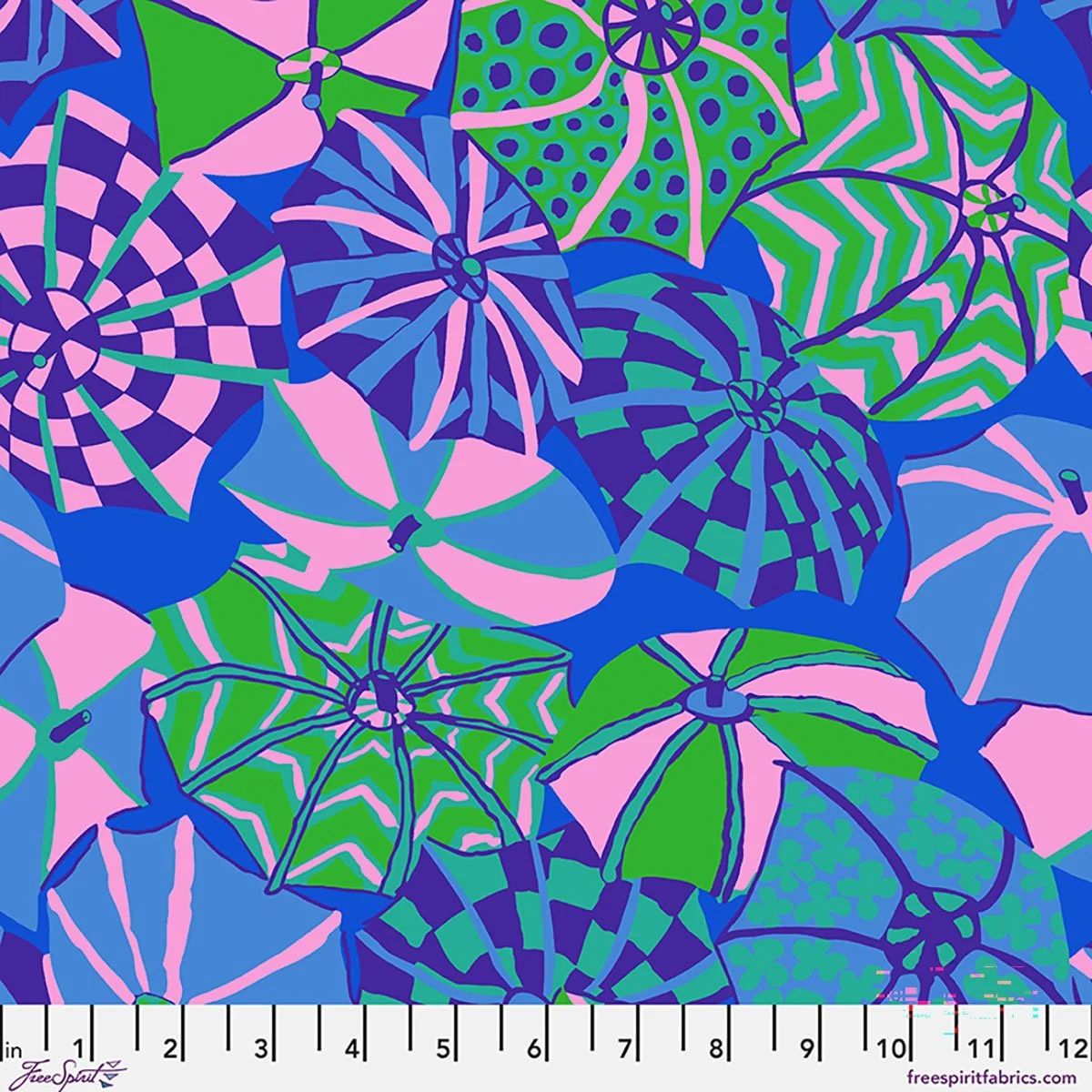 Preorder! Kaffe Fassett Collective August 2026 Collection - English Summer - Cool
