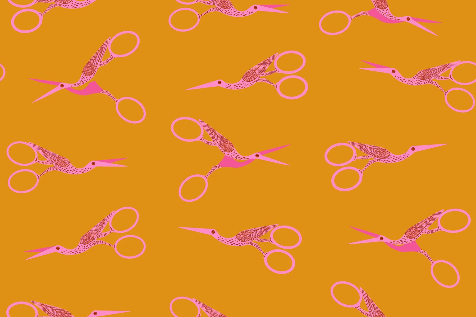 1-800-Notion - Stork Scissors - Honey