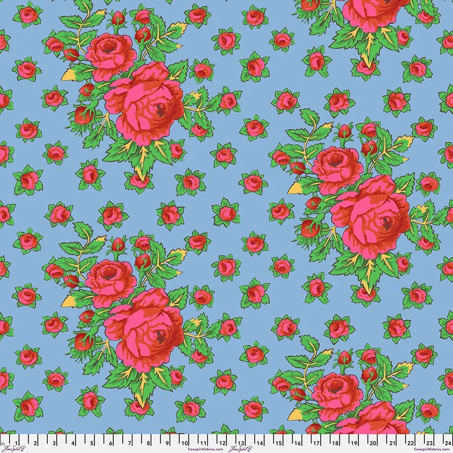Preorder! Kaffe Fassett Collective February 2026 Collection - Rosie - Sky