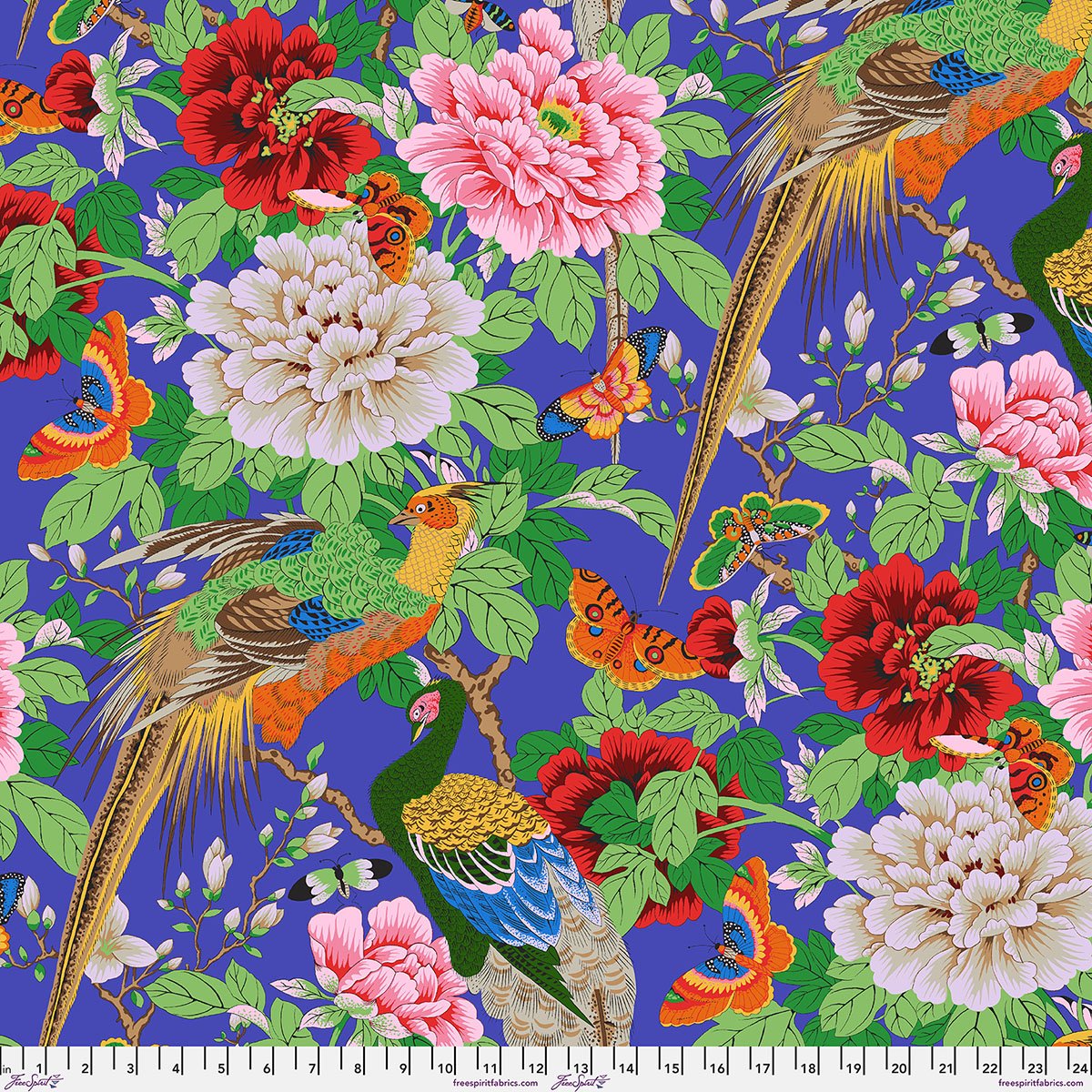 Preorder! Kaffe Fassett Collective August 2026 Collection - Birds & Bees - Purple