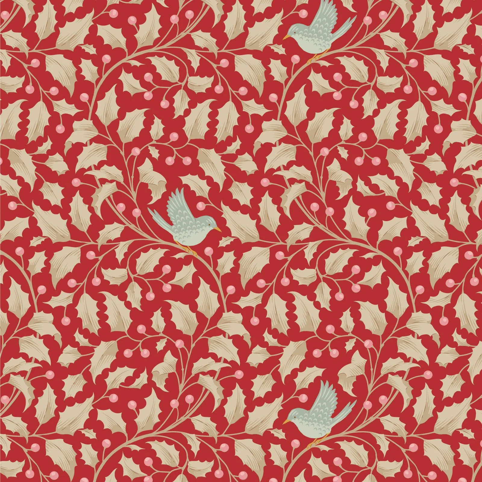 Pre-order! Merry Little Christmas - Holly - Red